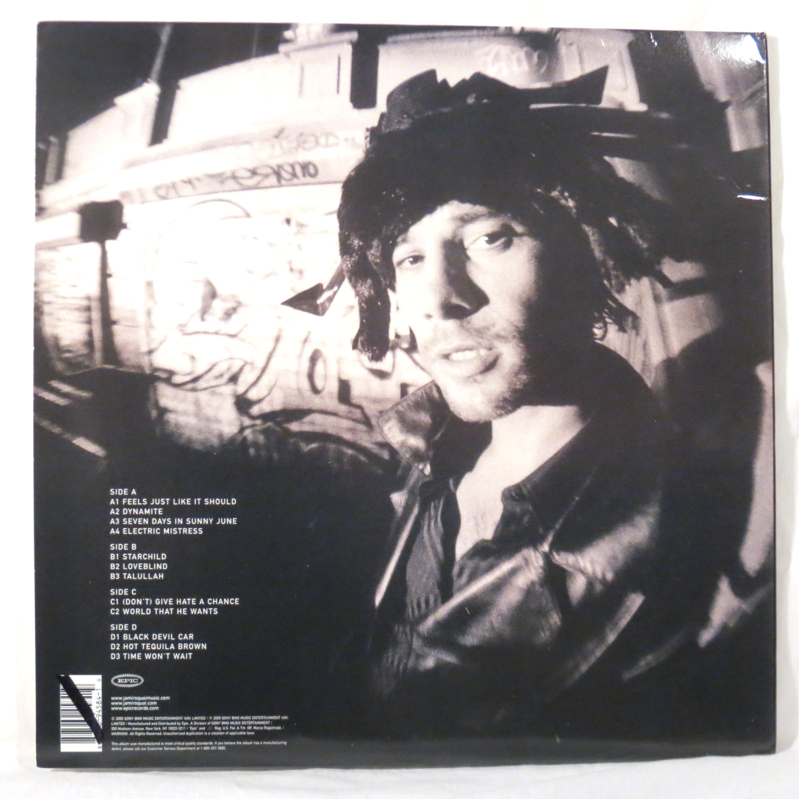 JAMIROQUAI ‎– Dynamite 2005 Ltd. US Issue LP w/ bonus 12″ NM