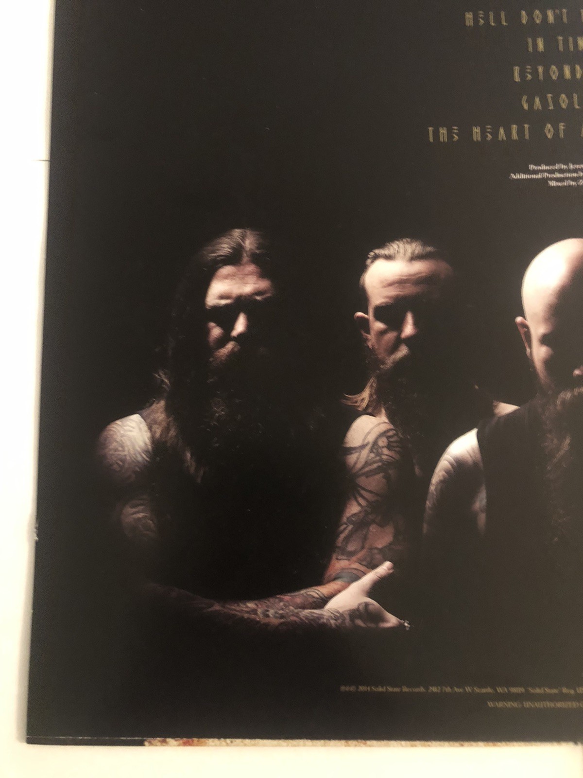 Demon Hunter Extremist Original 2014 LP Black Vinyl Record Solid State Very Good
