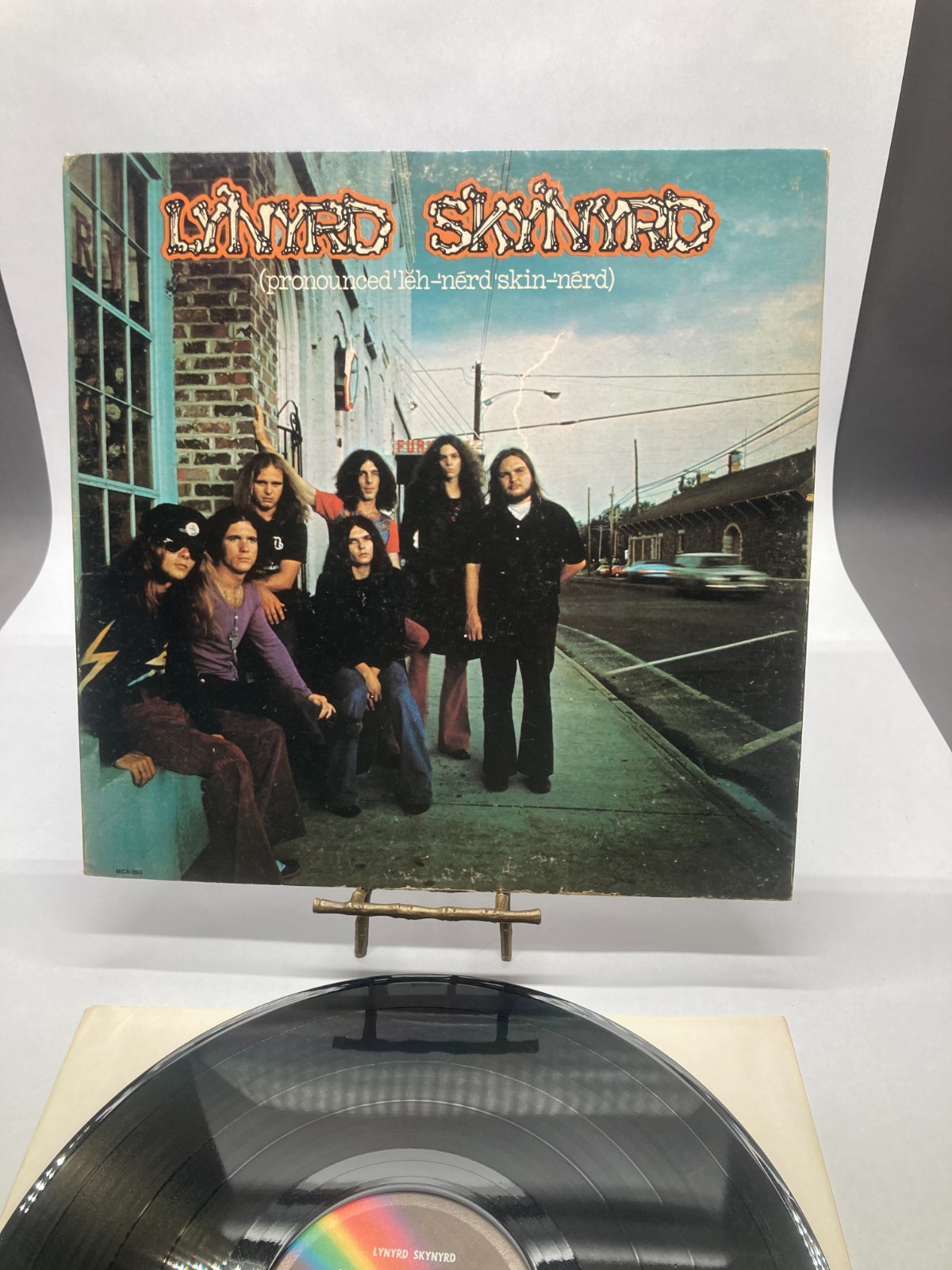 Lynyrd Skynyrd Pronounced ‘Lĕh-‘nérd ‘Skin-‘nérd Vinyl LP 1973 MCA Record MCA363
