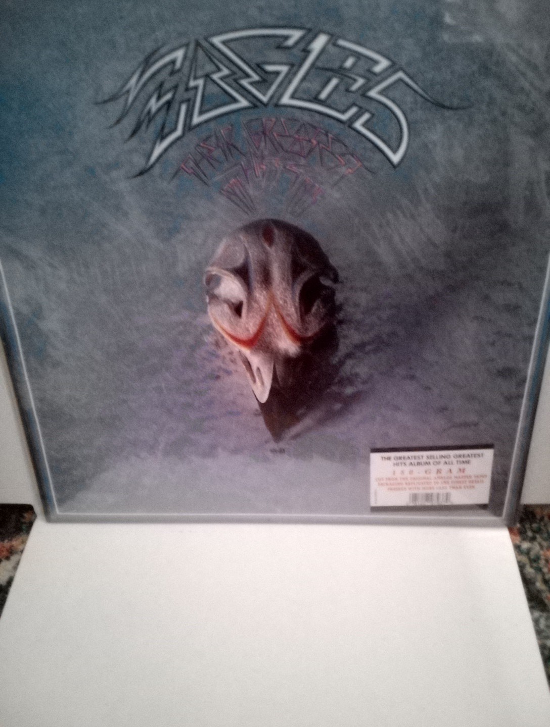 Eagles Their Greatest Hits 180 Gram Black Vinyl LP Embossed Cvr Germany Sealed