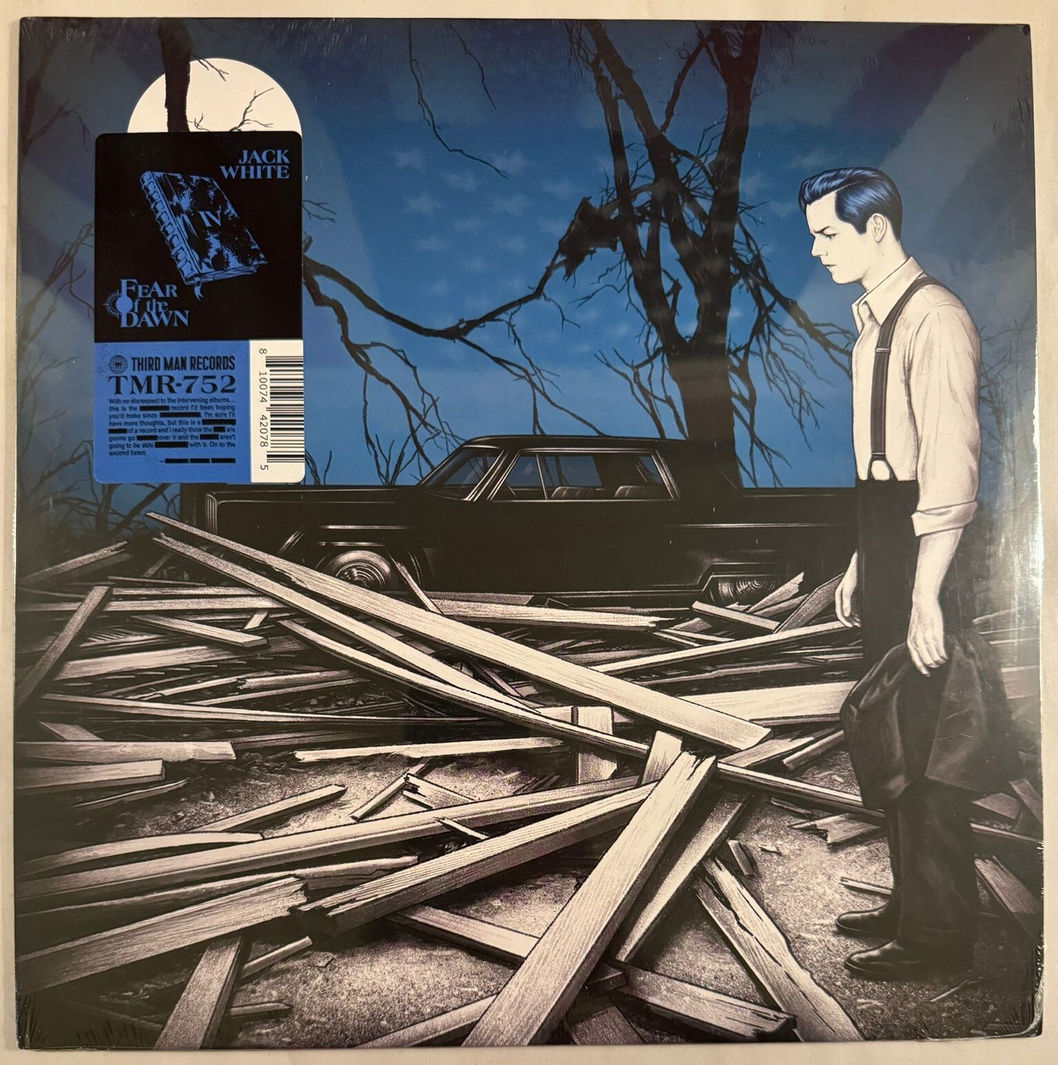JACK WHITE – FEAR OF THE DAWN – TMR-752 THIRD MAN RECORDS VINYL LP NEW – A14