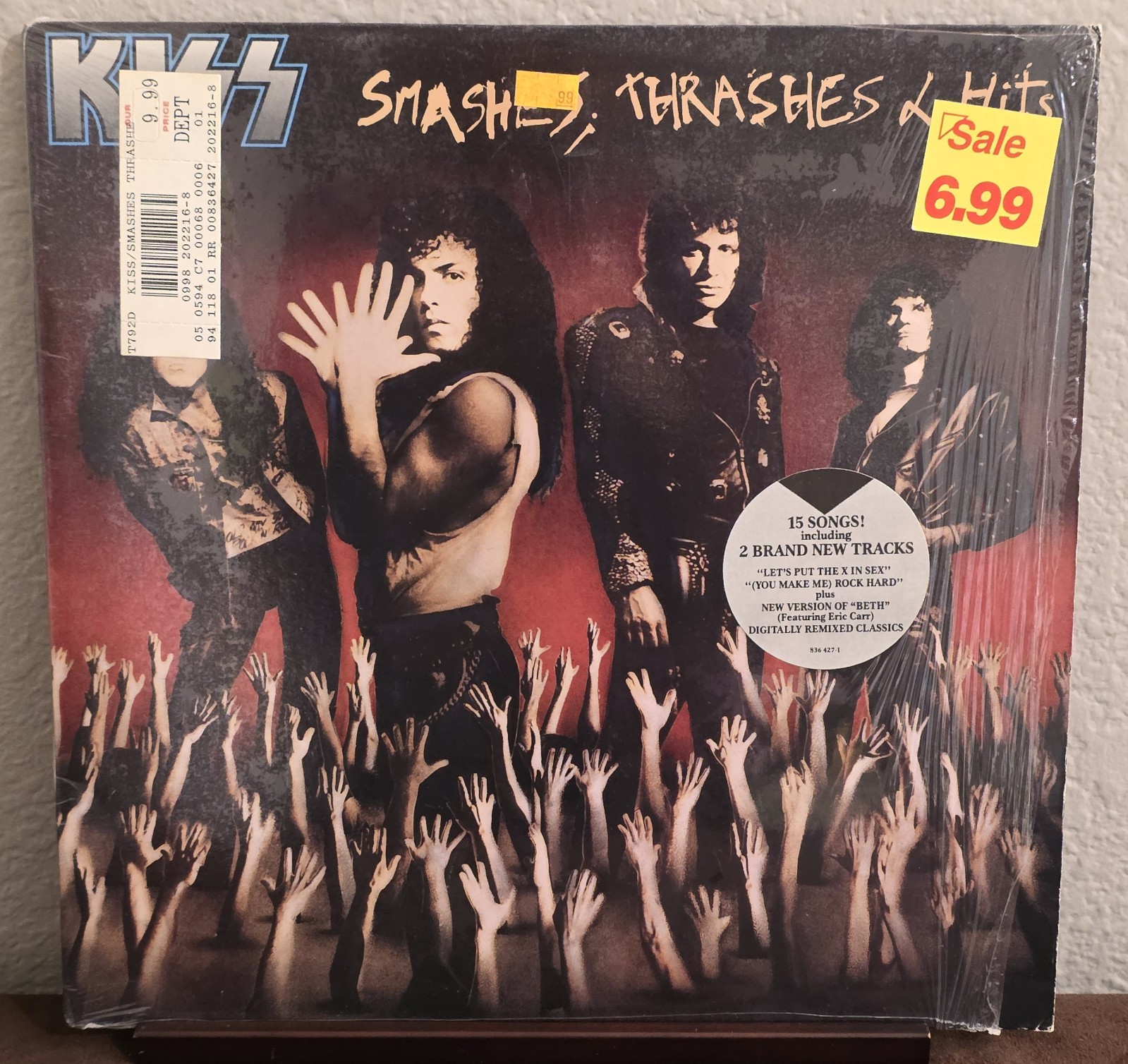 Kiss – Smashes, Thrashes & Hits LP, 1988 Mercury 422 836 427-1 In Shrink w/ Hype
