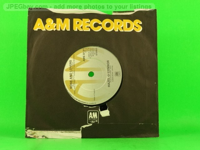 HAZEL O’CONNOR WILL YOU (148) 2 Track 7″ Single including Plain Paper Sleeve A