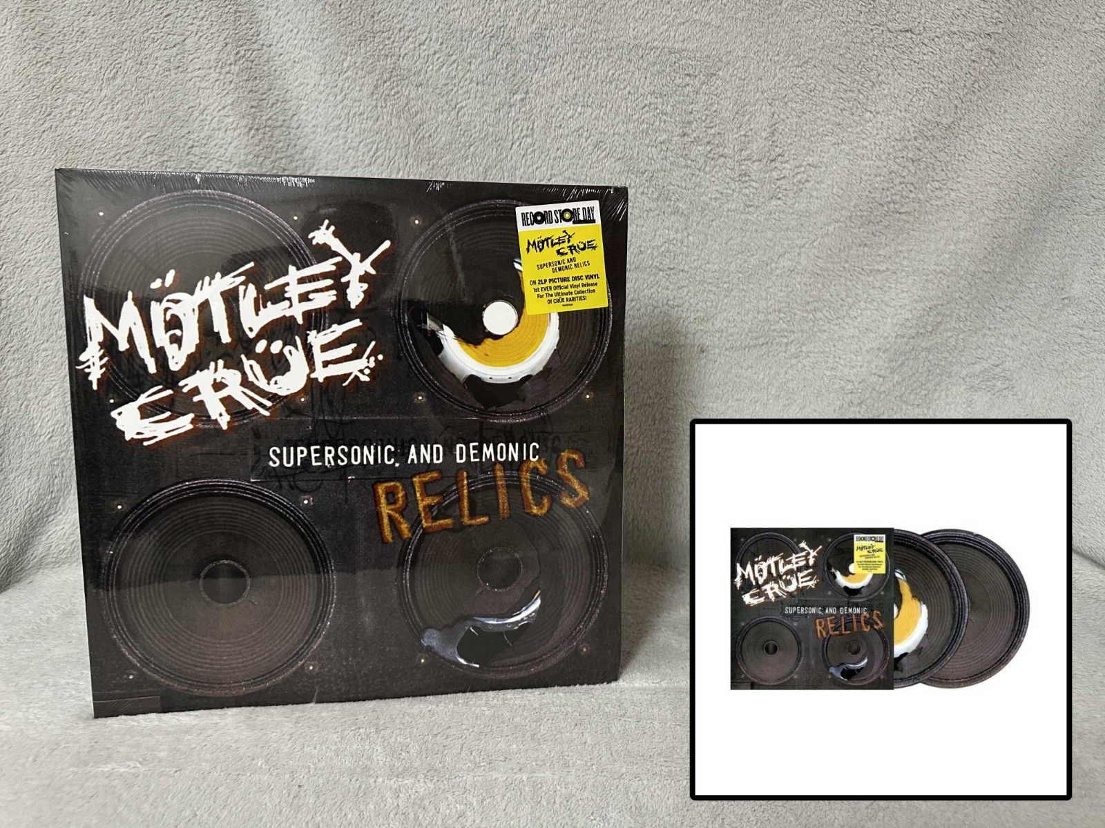 Supersonic and Demonic Relics • Motley Crue • NEW/SEALED RSD Picture Disc Vinyl