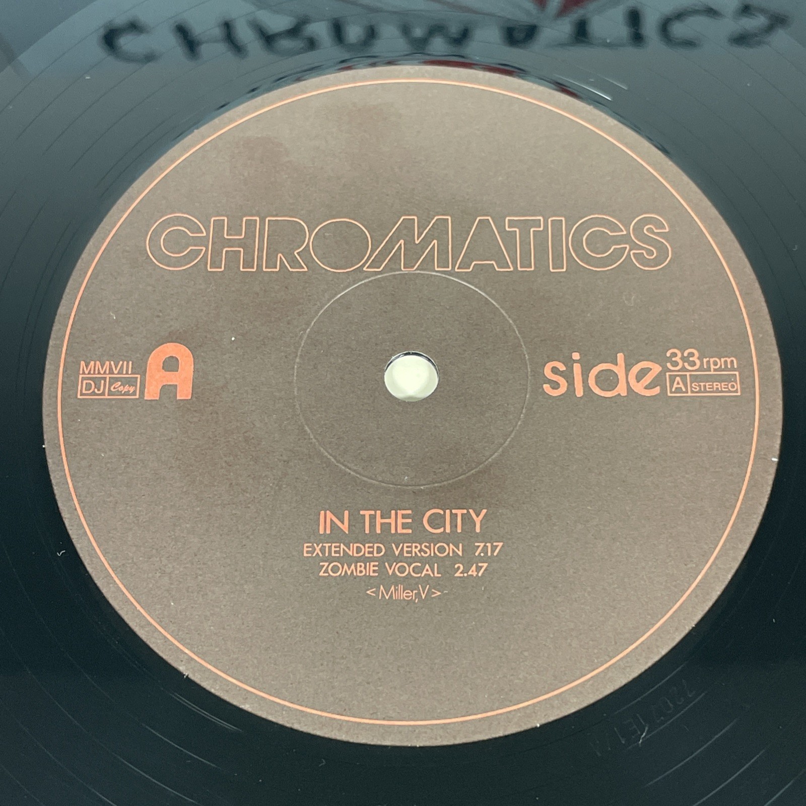 Chromatics In The City LP 2007 1st Press OOP EX Vinyl NM Cover Ruth Radelet RARE