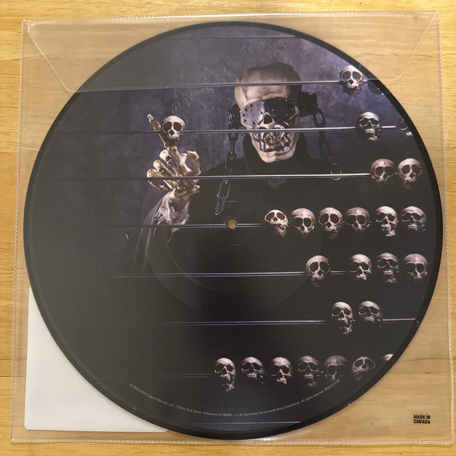 Countdown to Extinction by Megadeth – Rare 2014 Picture Disc Album Canada Record