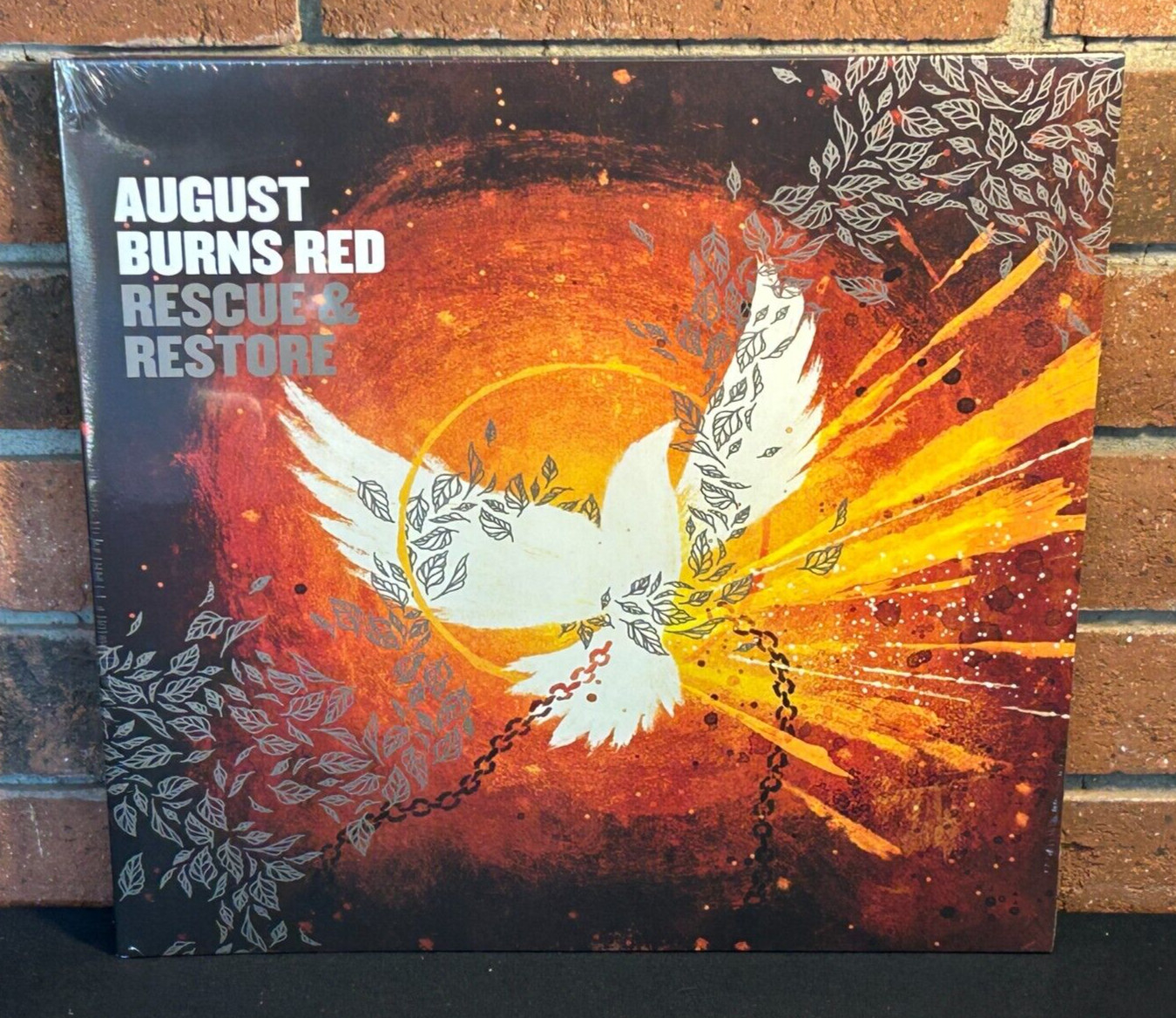 AUGUST BURNS RED – Rescue & Restore, Ltd 10th Anni SPLATTER COLORED VINYL LP New