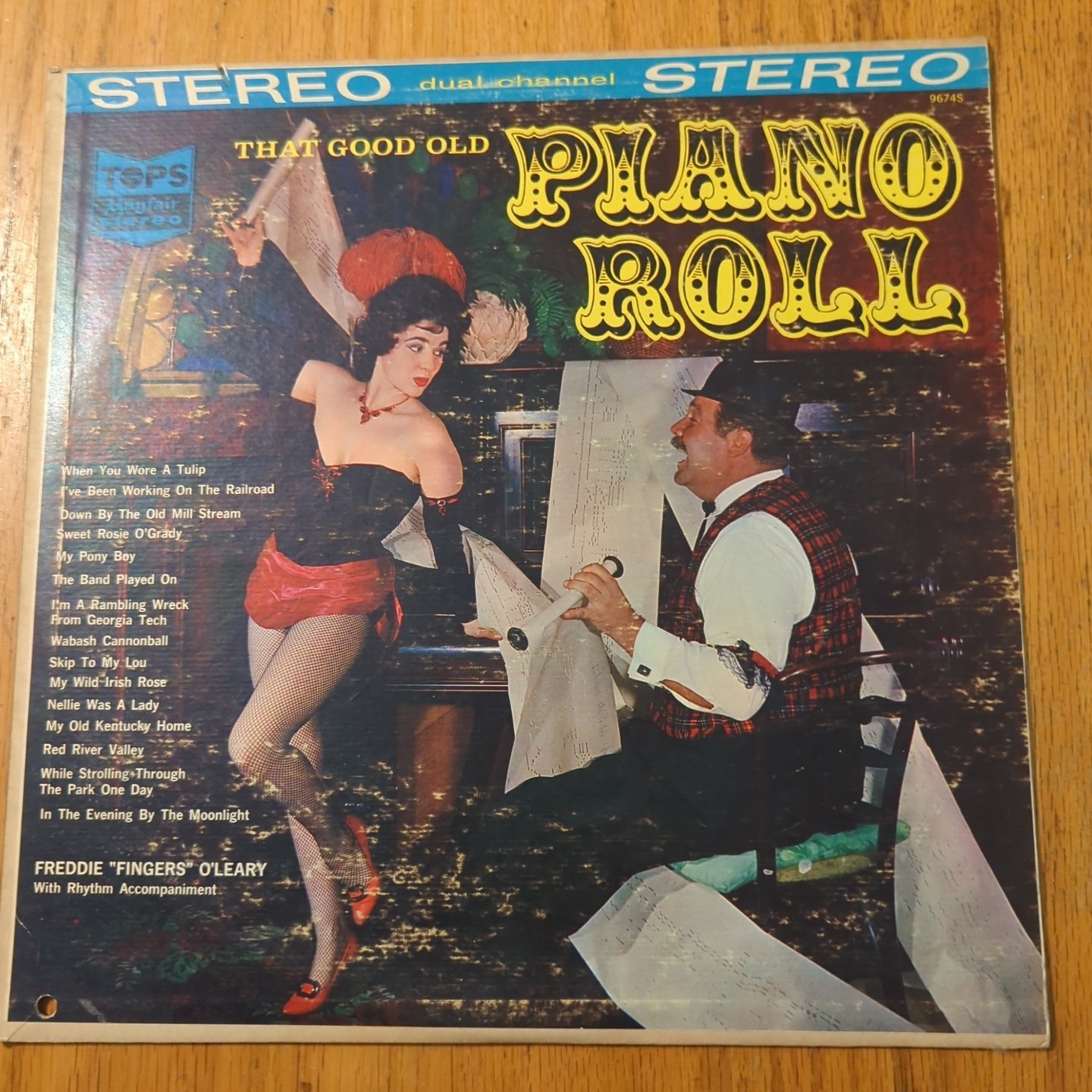 Freddie “Fingers” O’Leary – That Good Old Piano Roll (LP, Stereo USA