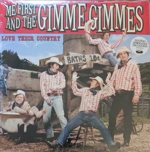 Me First and the Gimme Gimmes – Love Their Country – Denim Blue Vinyl Fat Wreck