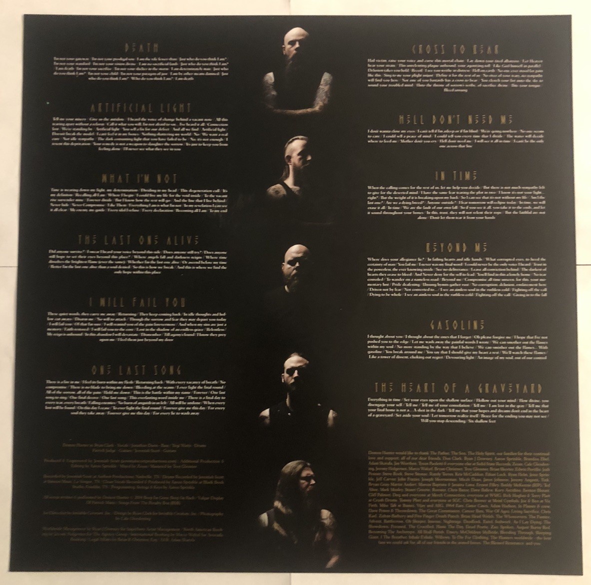 Demon Hunter Extremist Original 2014 LP Black Vinyl Record Solid State Very Good