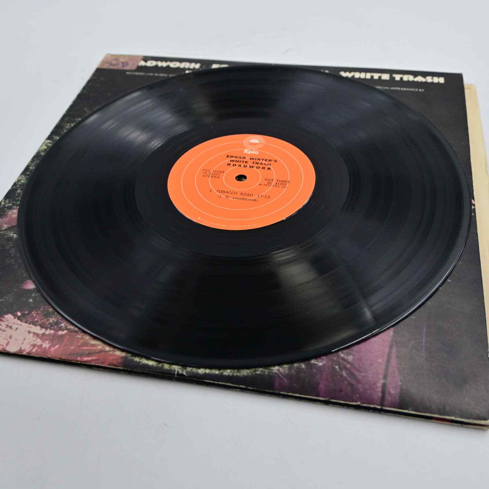 Roadwork By Edgar Winter’s White Trash Vinyl Record