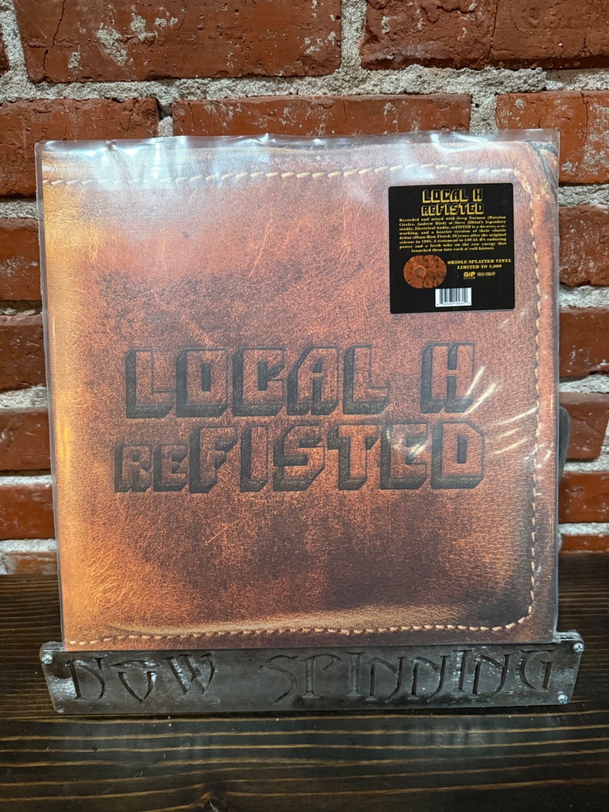 LOCAL H: ReFisted 2LP Limited /1,000 Oriole Splatter Vinyl