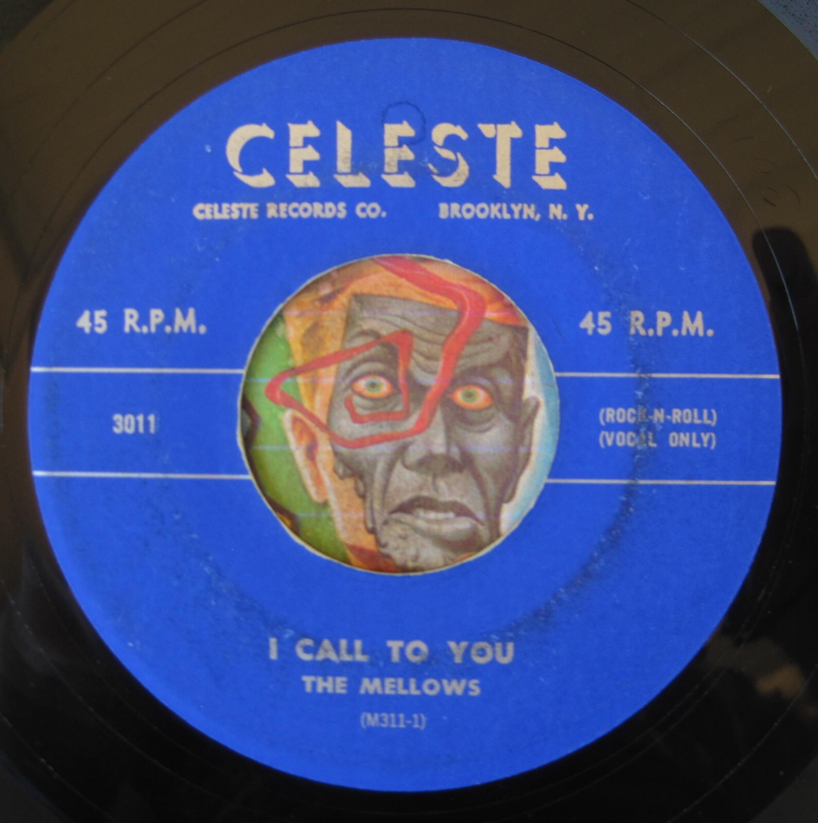 HEAR Mellows 45 I Call To You / Noisy Clock CELESTE doo wop R&B repro