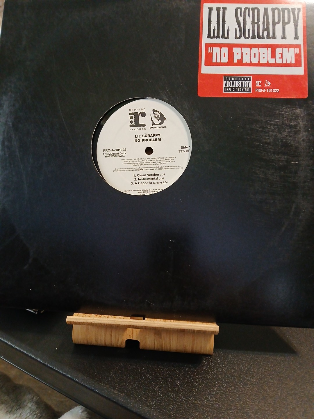 Lil Scrappy, No Problem, 12″ Vinyl Promo, 2004 Reprise Records