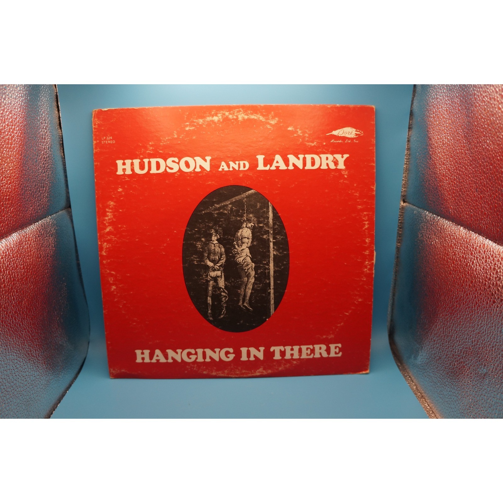Hudson and Landry Hanging In There Vinyl LP 1971 Comedy Dore Records LP 324