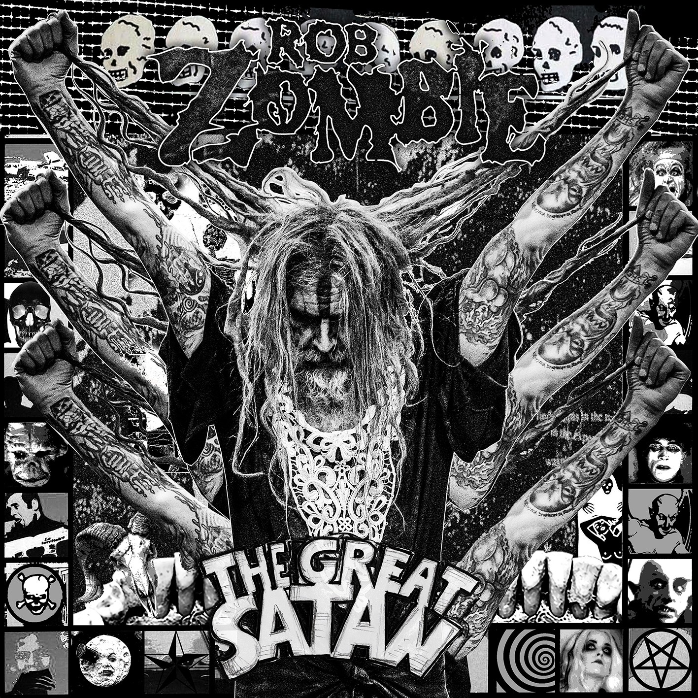 Rob Zombie: GREAT SATAN (X) (GATEFOLD/GHOSTLY BLACK VINYL)
