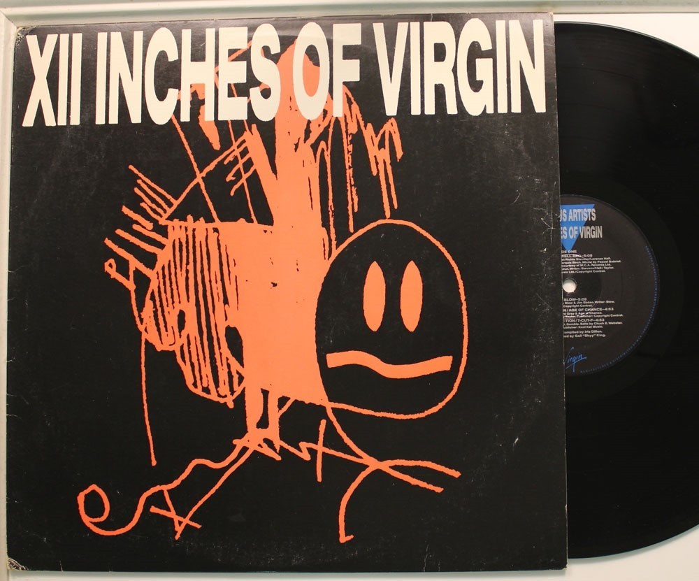 V/A Lp Xii (12) Inches Of Virgin On Virgin – Vg++ / Vg++ (Gold Promo Stamp On Ba