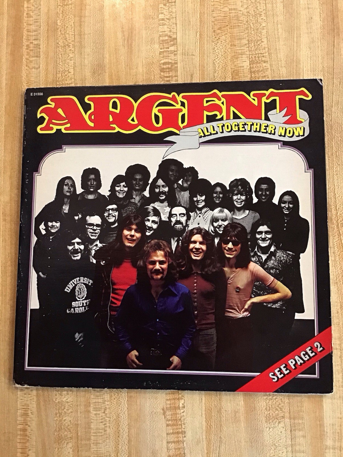 Argent – All Together Now Vinyl LP Record Album VG+ To EX