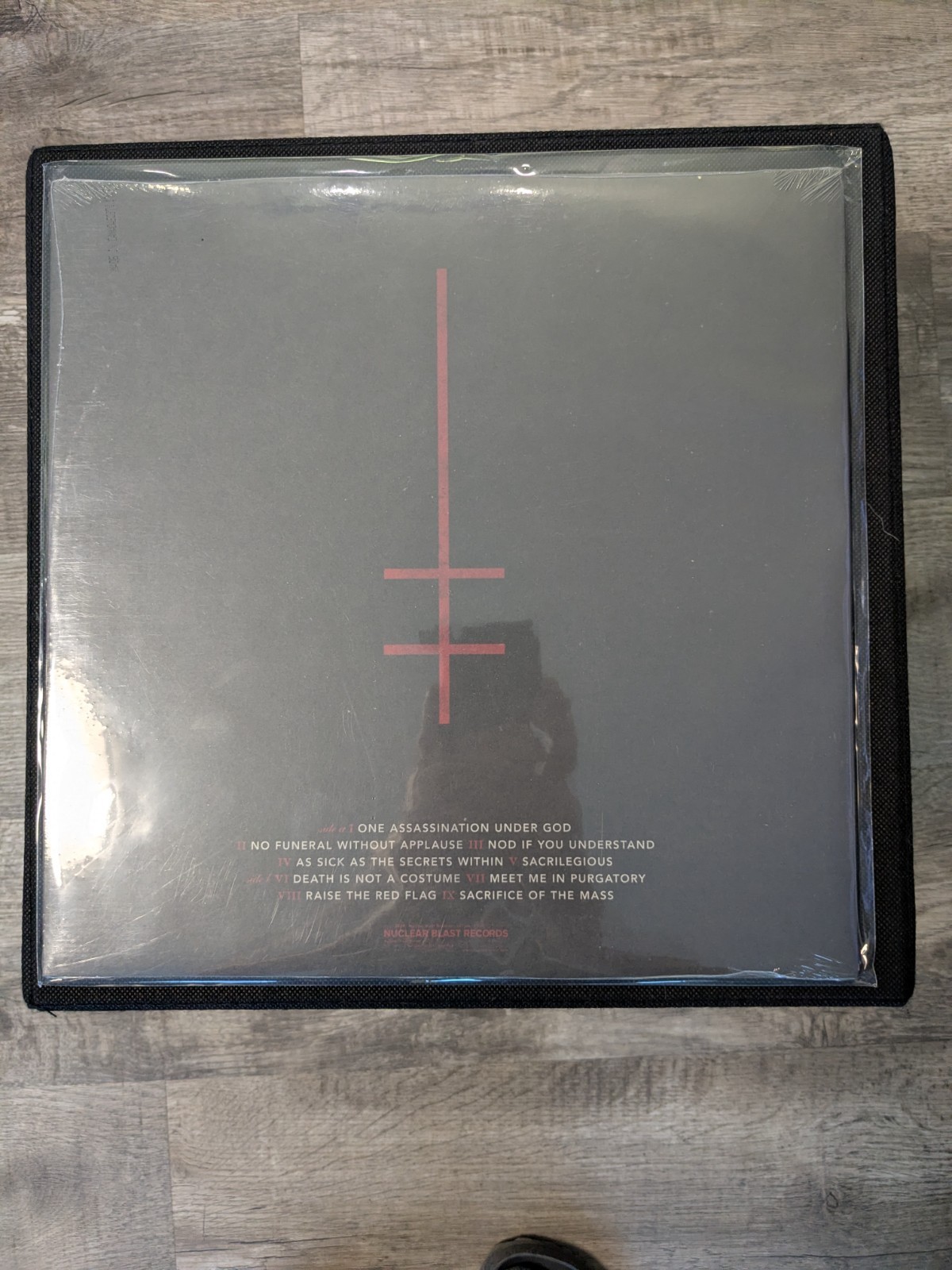 Marilyn Manson One Assassination Under God (Chapter 1) black ice splatter vinyl
