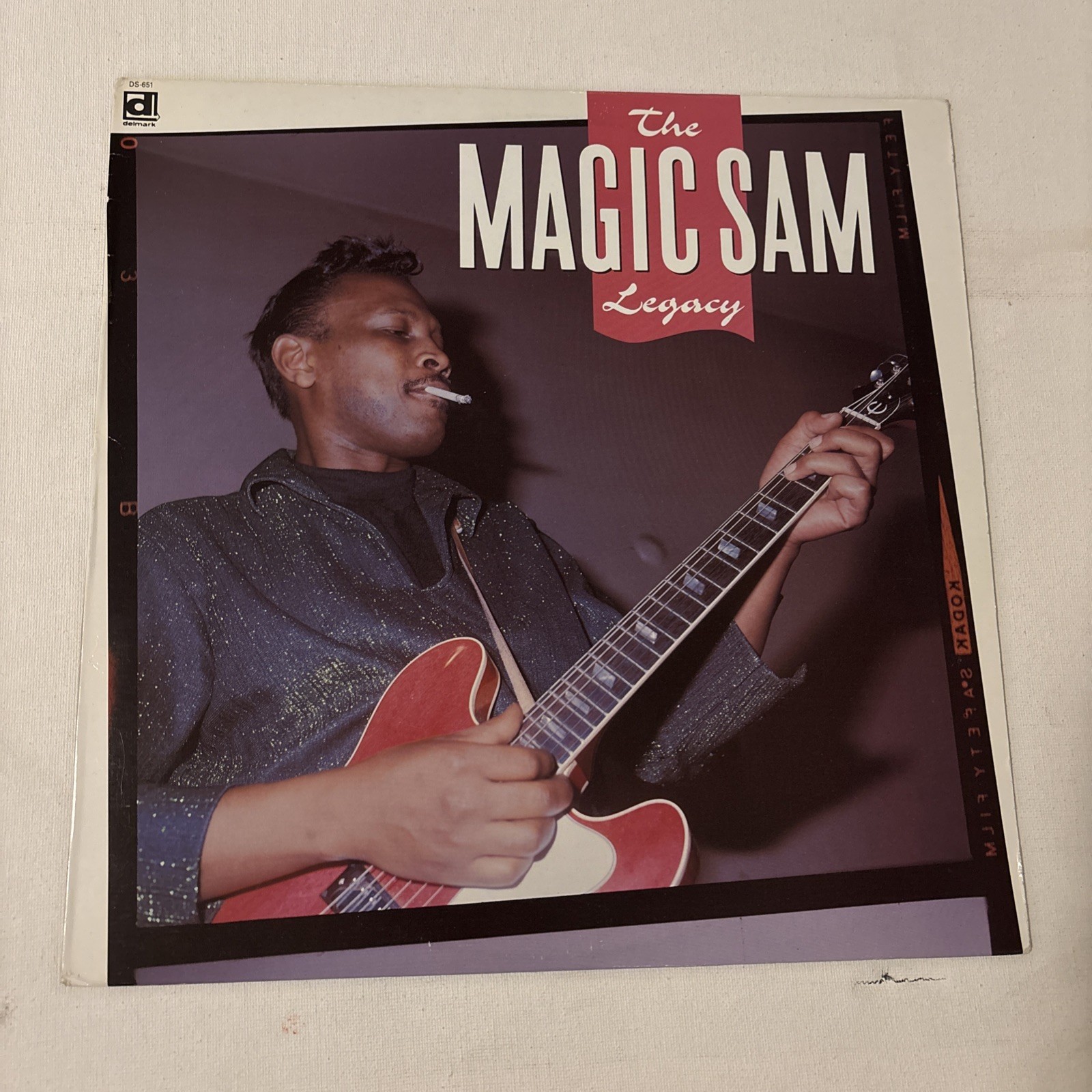 Magic Sam The Magic Sam Legacy 1989 Vinyl LP Delmark Records DS-651 EX/EX