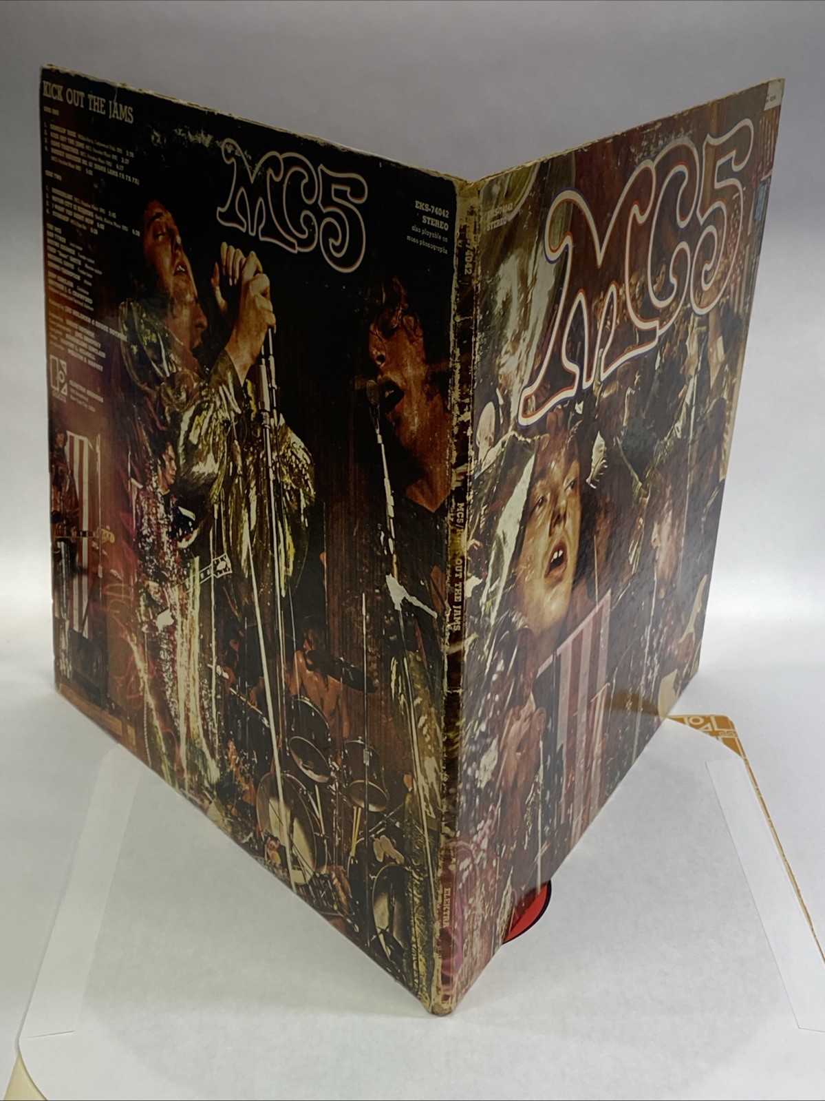 MC5 Kick Out The Jams Vintage 1969 Vinyl LP Elektra Record EKS-74042