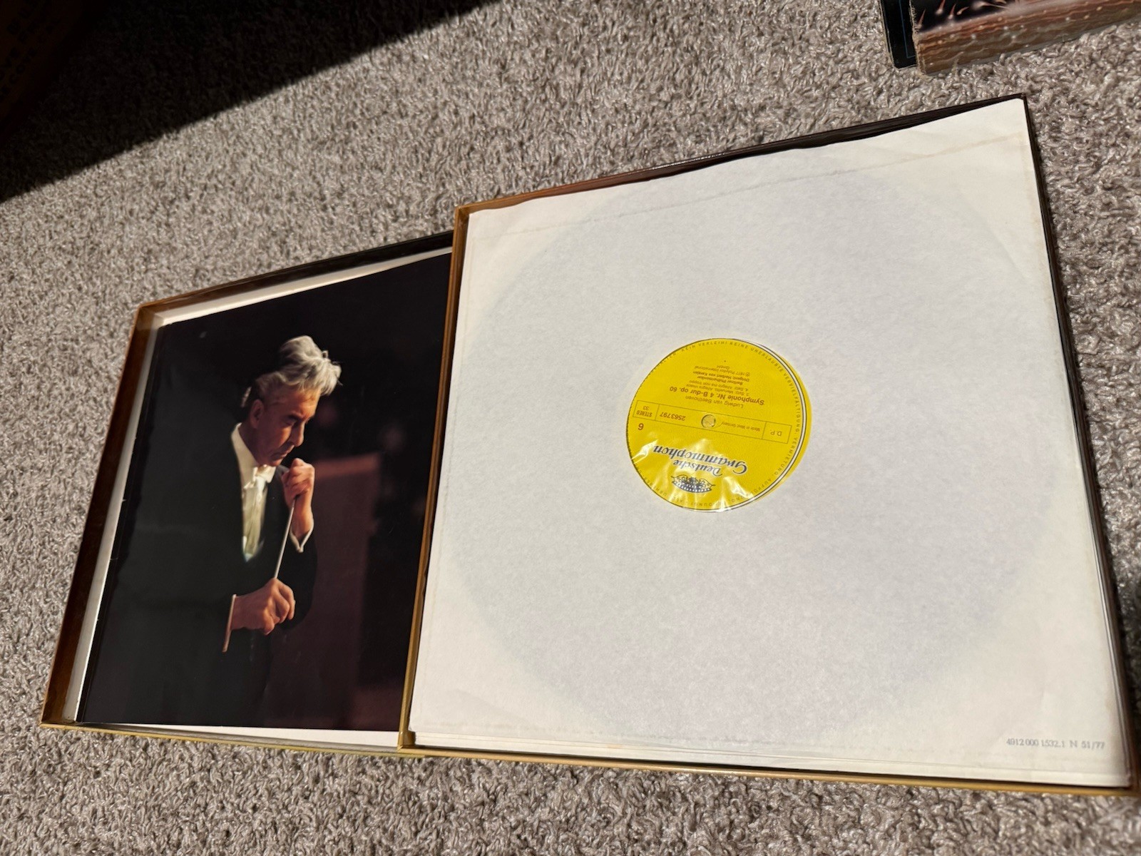 BEETHOVEN Symphonies Complete – KARAJAN, Berlin – DG ST 8LP BOX 1977
