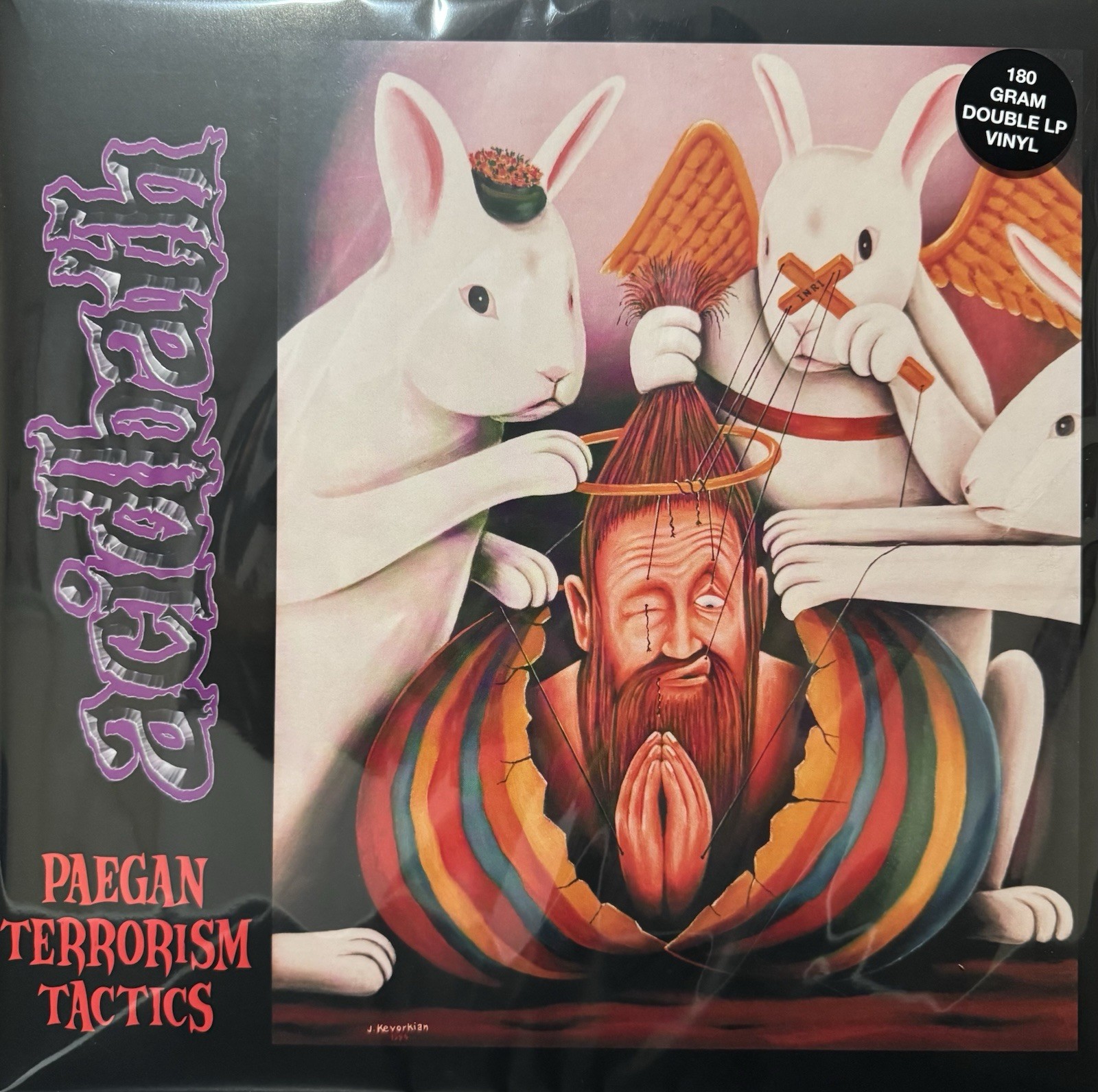 SEALED Acid Bath Paegan Terrorism Tactics 2X LP Vinyl Rotten Records