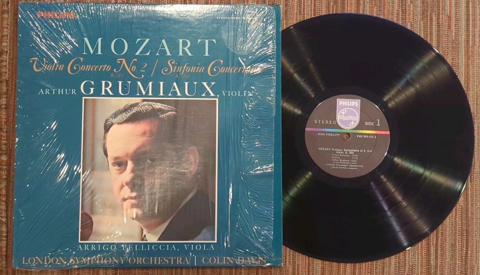 Mozart – Violin Concerto No.2 / Philips PHS900-130. NM – Vinyl In shrink