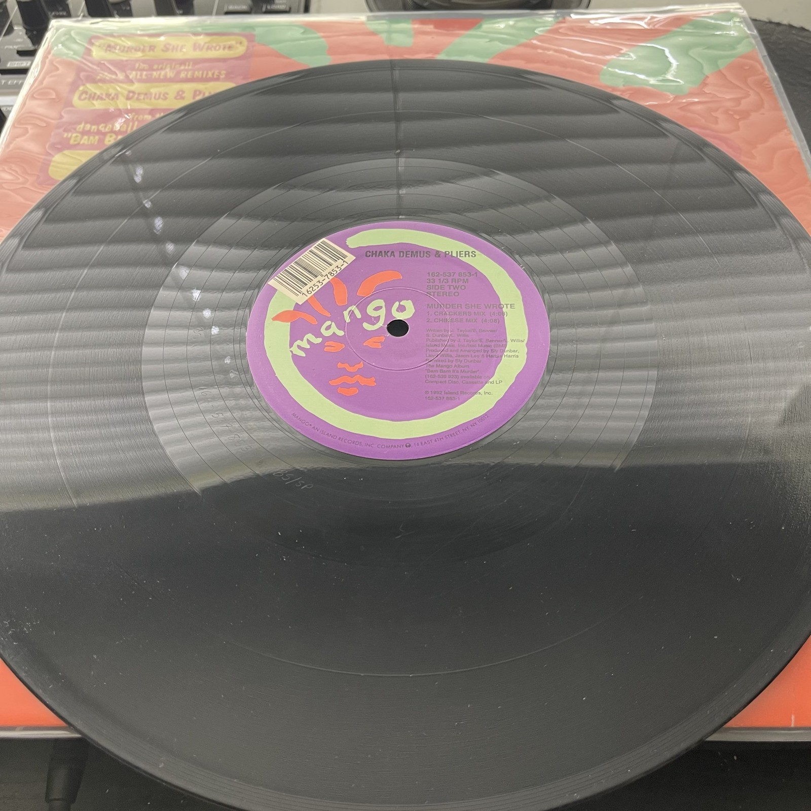 Chaka Demus & Pliers ‎– Murder She Wrote OG 1992 Press 12″ In OG Cover VG+/VG+
