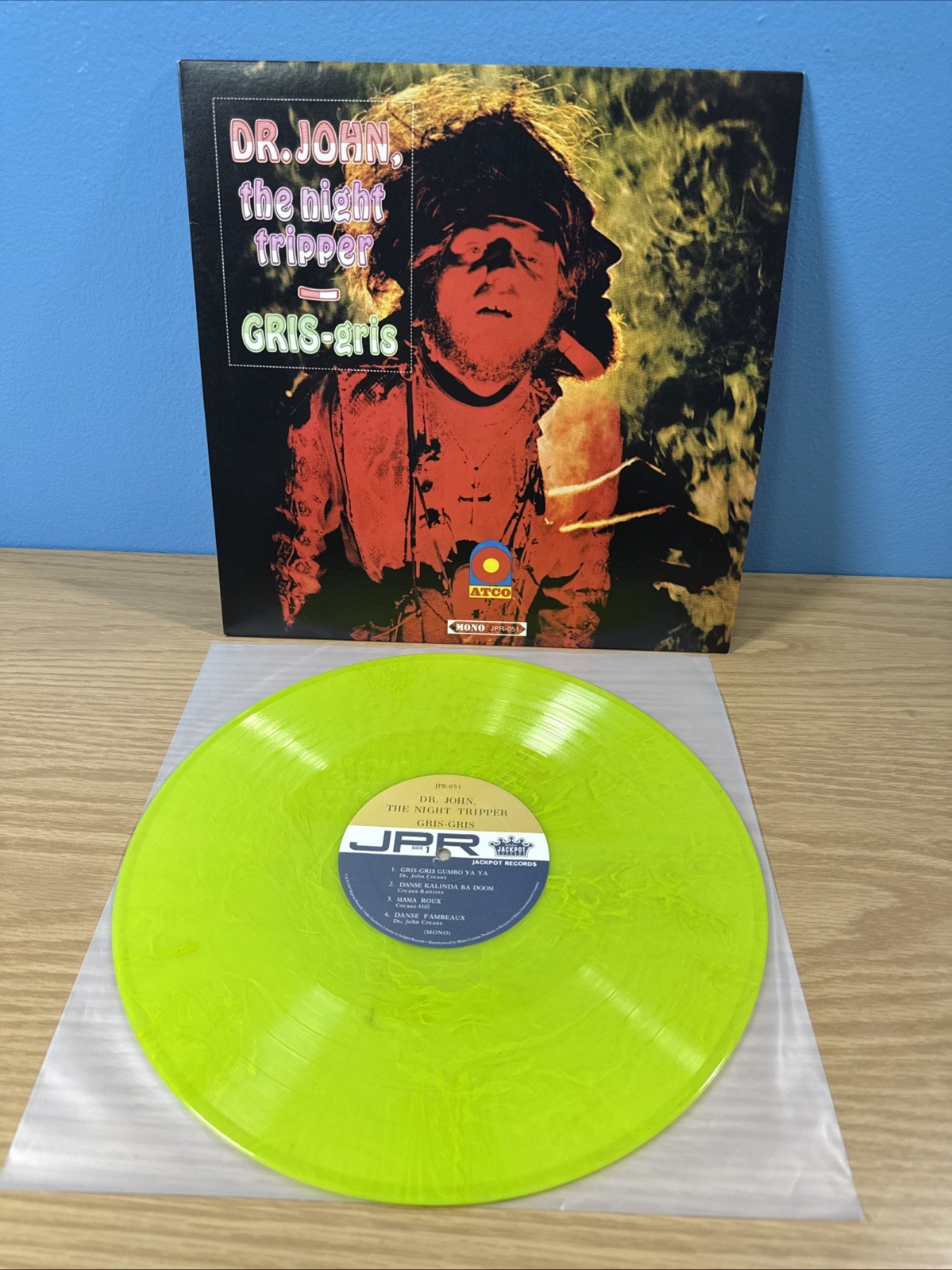 DR. JOHN Gris-Gris | MONO | Green Vinyl LP | Jackpot Records JPR-051 Reissue