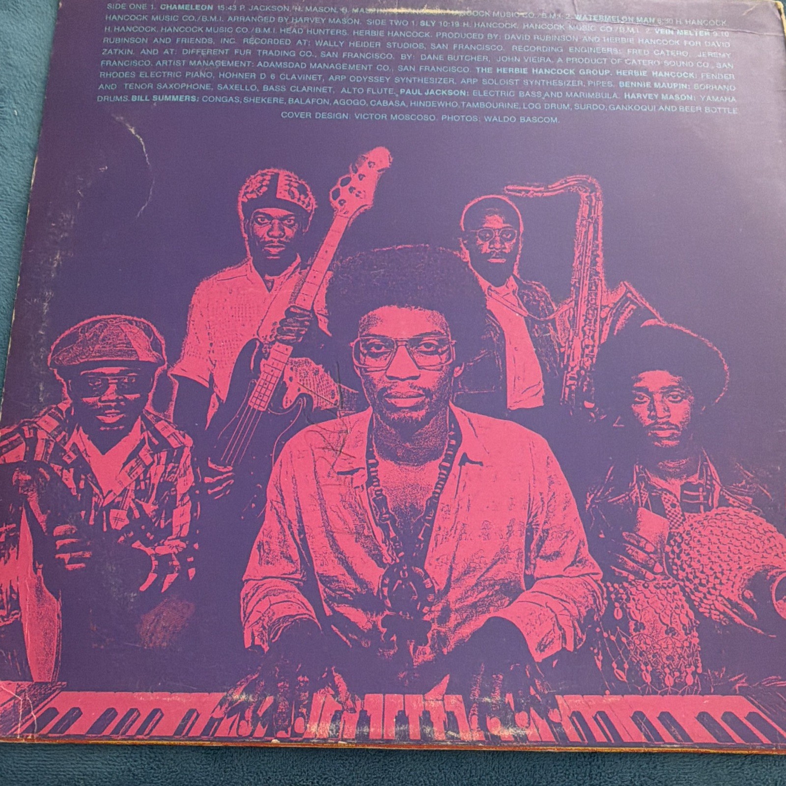 Herbie Hancock Head Hunters vinyl Record Album LP KC 32731 – 1973 Jazz Funk