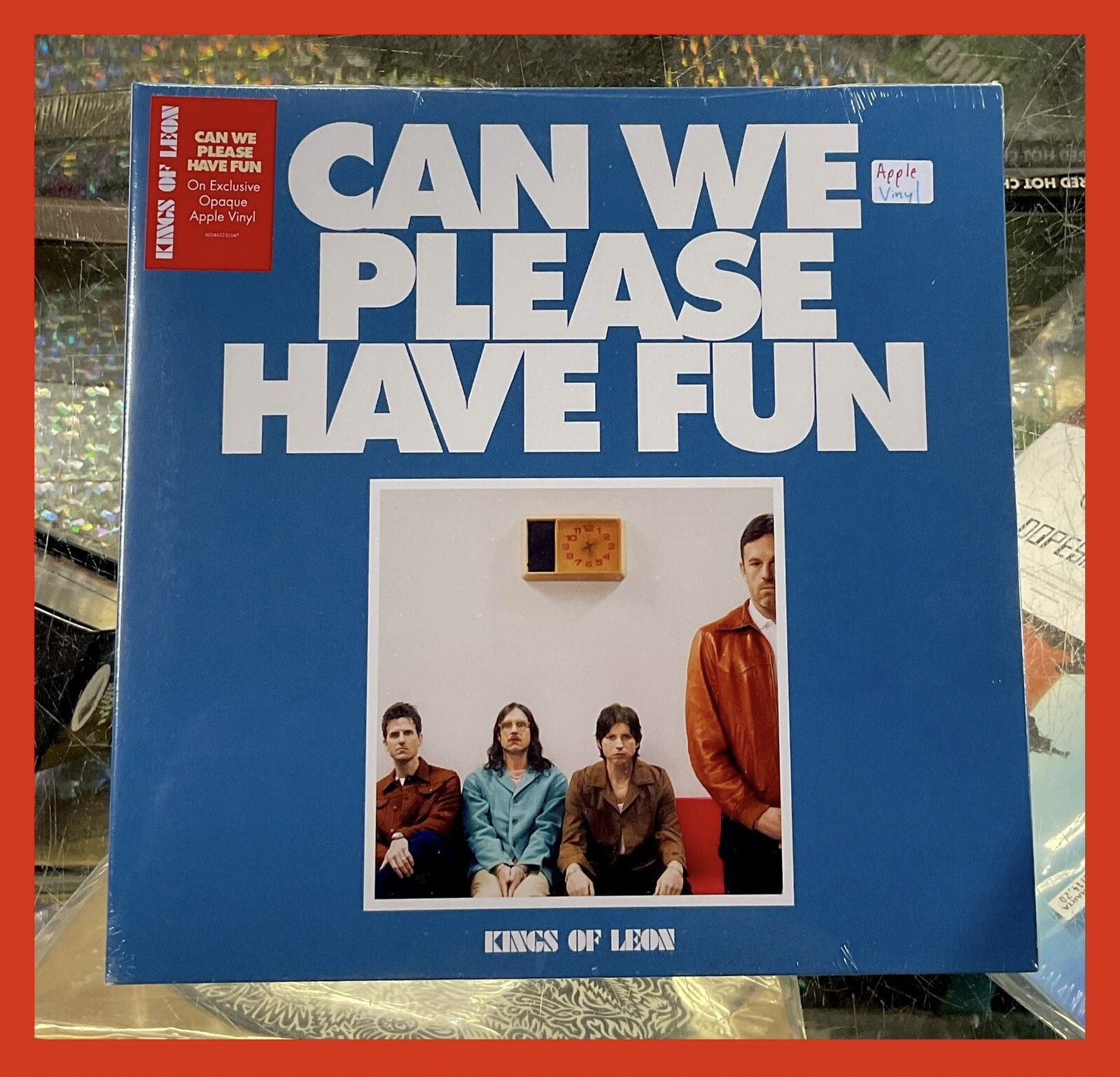 Kings Of Leon – Can We Please Have Fun LP On Opaque Apple Vinyl