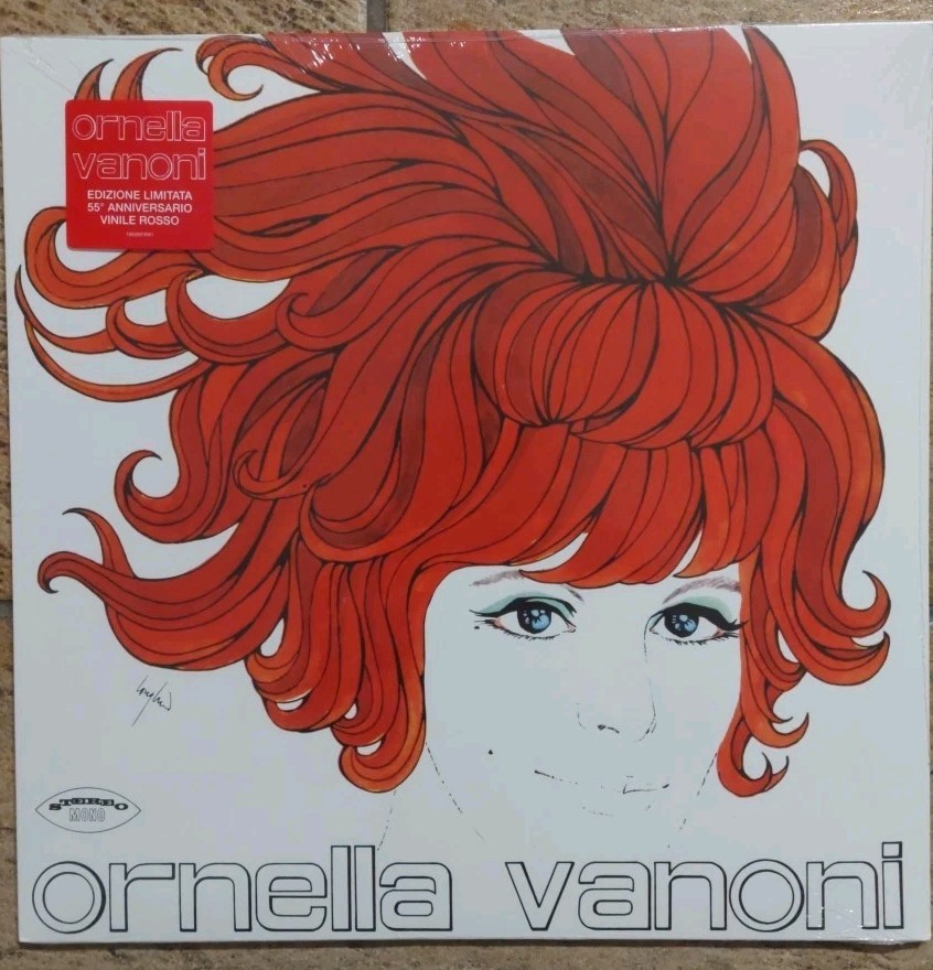ORNELLA VANONI LP EDIZIONE LIMITATA VINILE ROSSO 50° ANNIVERSARIO ALBUM SALED