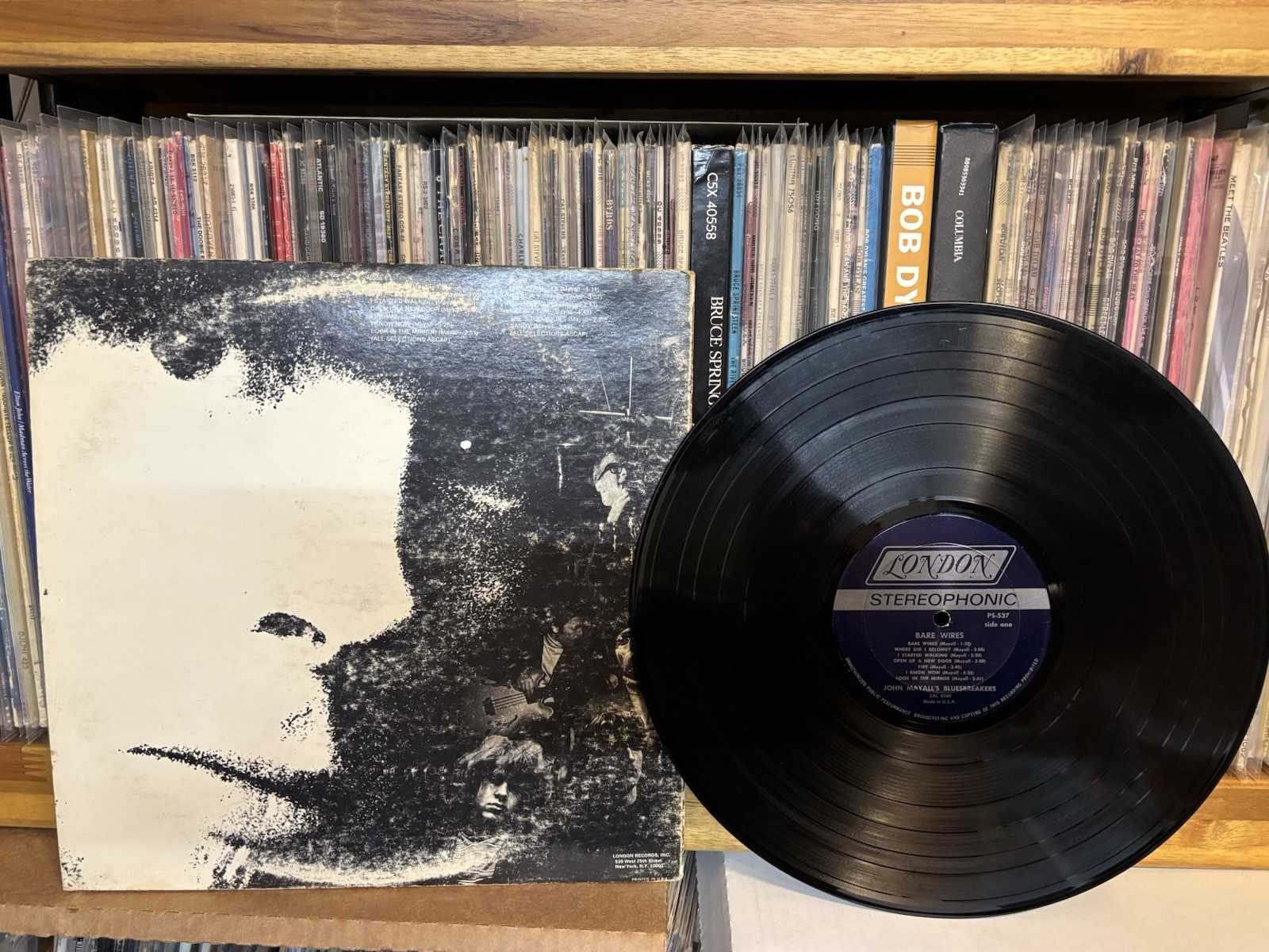 John Mayall Bare Wires London LP Stereo 12″ Vinyl Record Blues Rock