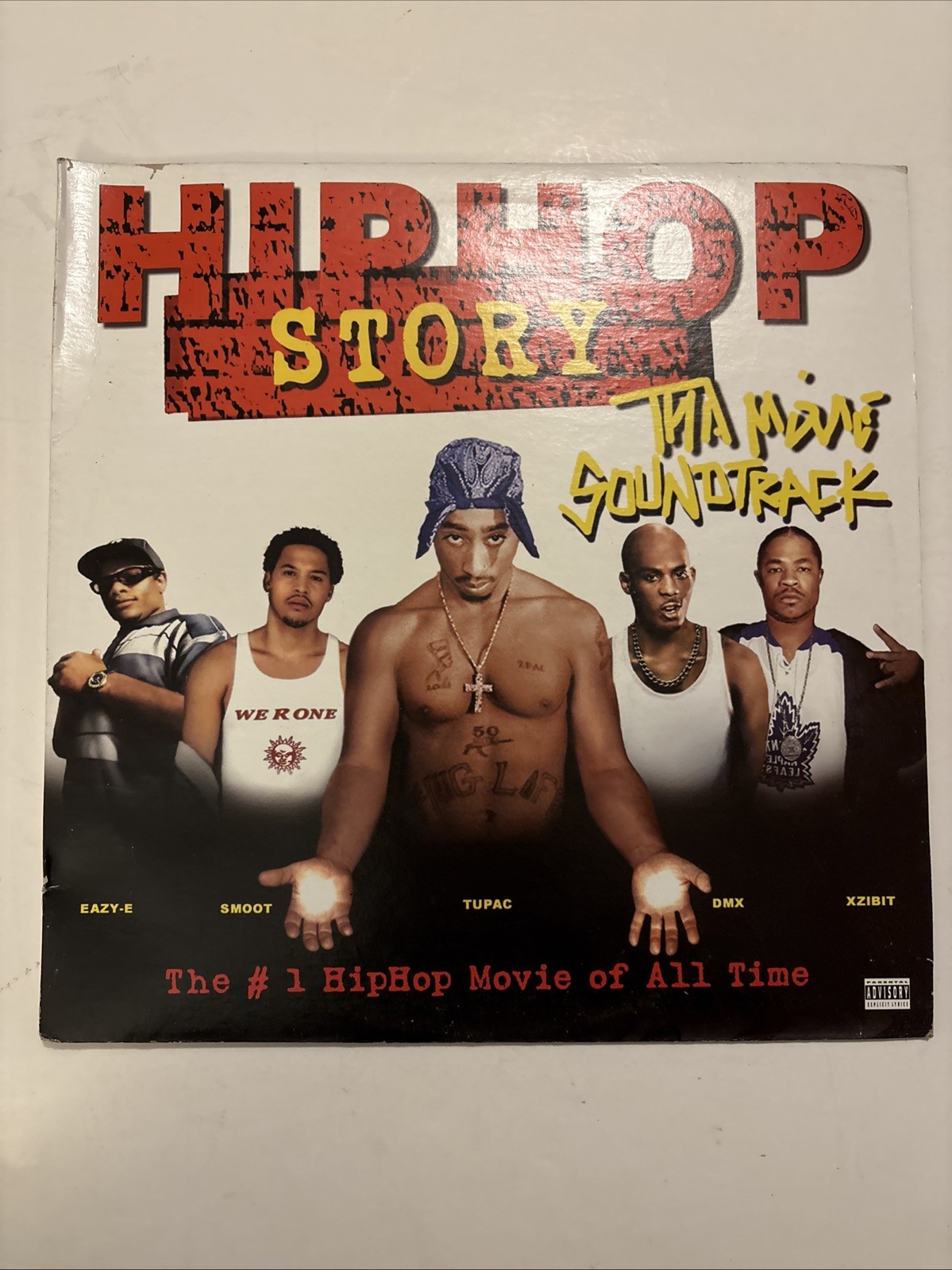 Original Bad Boyz From Hip Hop Story Tha Movie Soundtrack Vinyl LP Record EX/NM