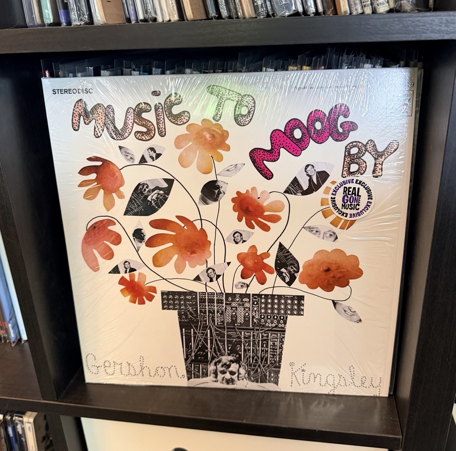 Gershon Kingsley MUSIC TO MOOG BY LE LP Color Stripe Vinyl Unplayed /100