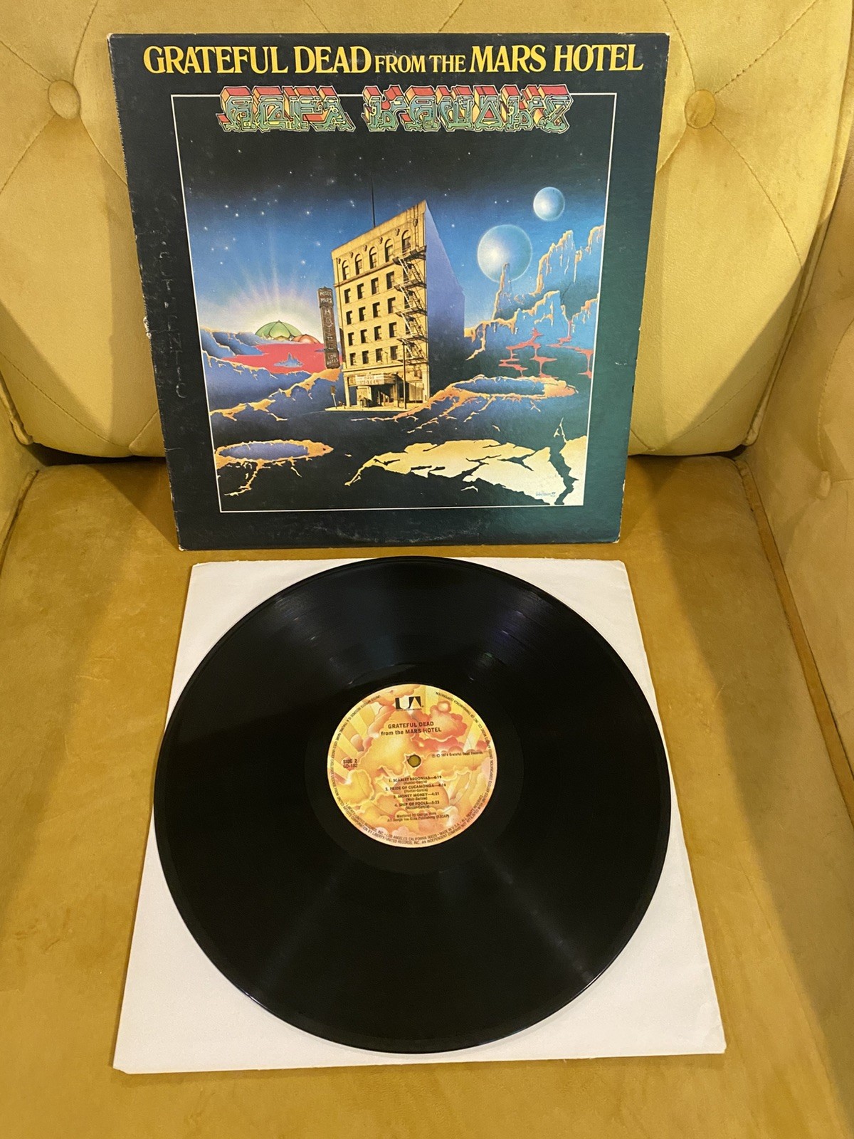 Grateful Dead – From The Mars Hotel LP GD 102 1974 Pressing