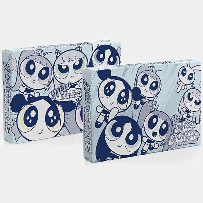 NEWJEANS GET UP Album THE POWERPUFF GIRLS X NJ BOX RANDOM Ver/CD+2 Book+10 Card