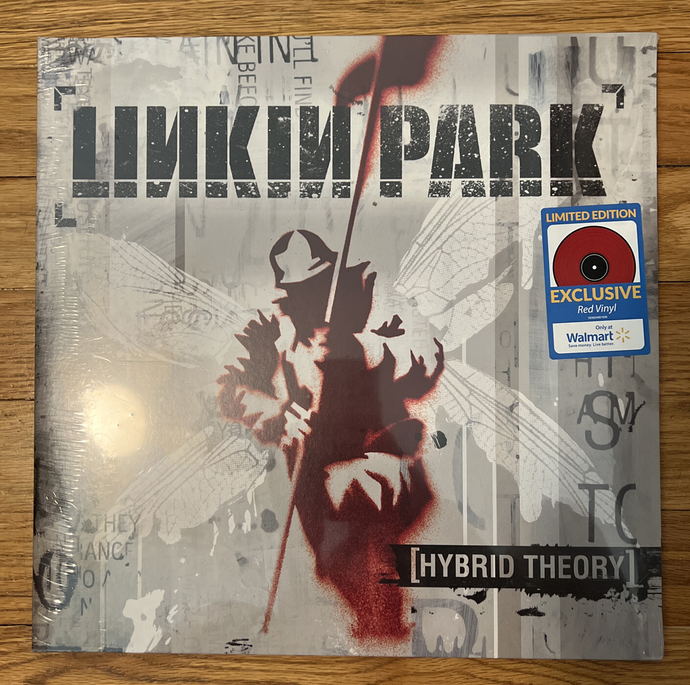 Hybrid Theory by Linkin Park Limited Edition Exclusive Red Vinyl
