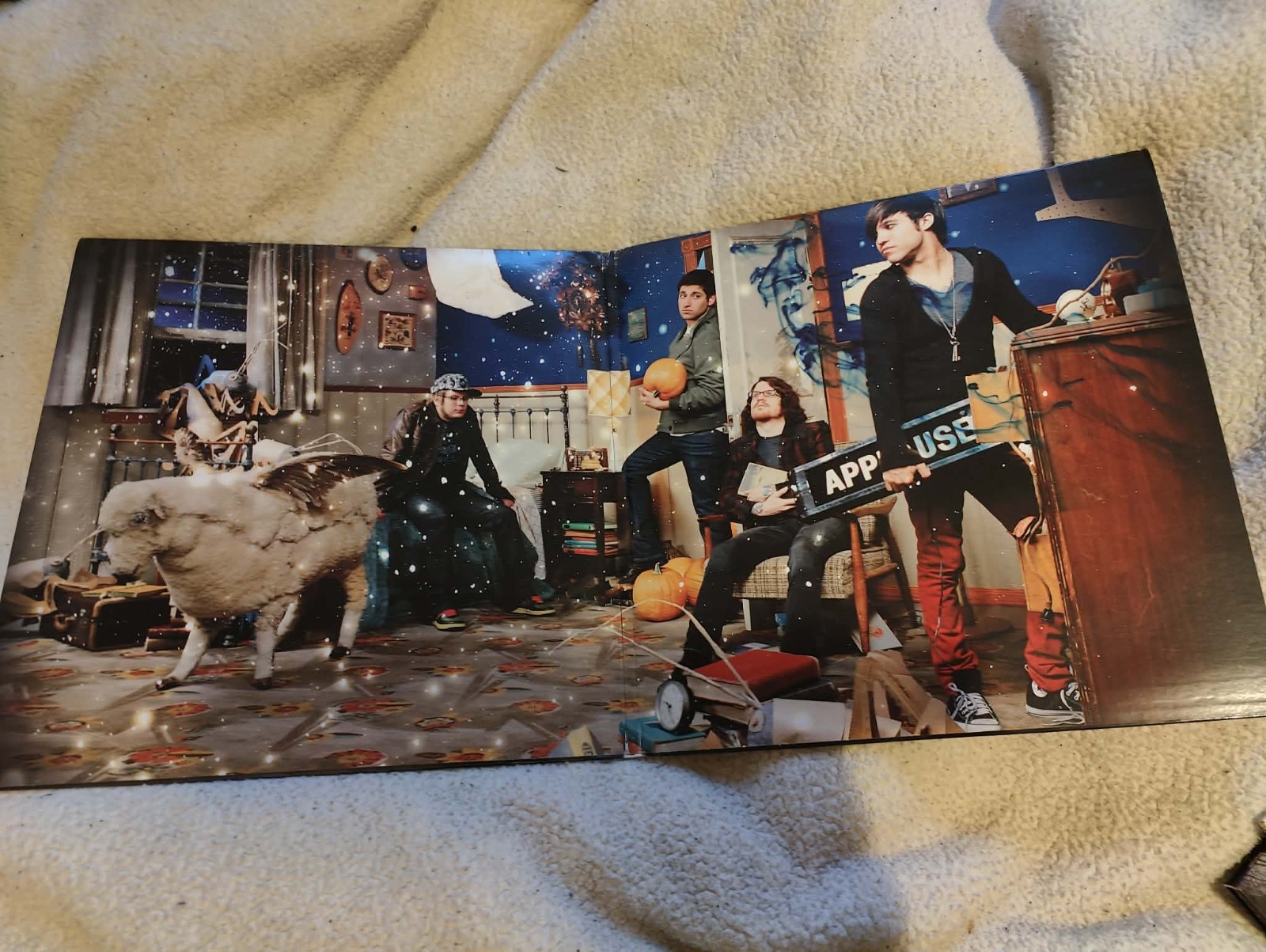 Fall Out Boy Infinity On High Limited Edition Blue Splatter Vinyl
