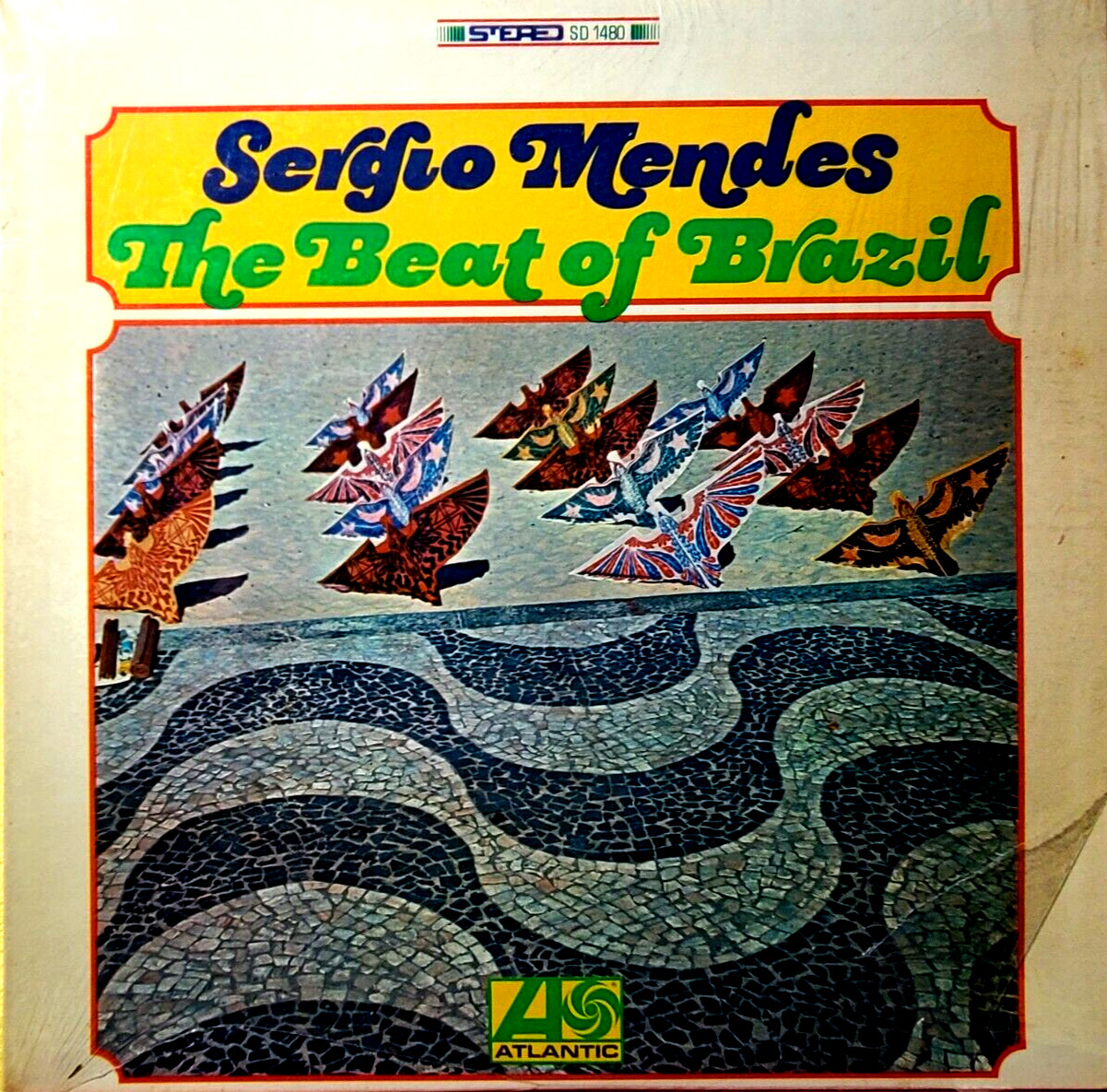 Sergio Mendes The Beat Of Brazil LP (1967) Atlantic SD 1480 (VINYL & JACKET NM)