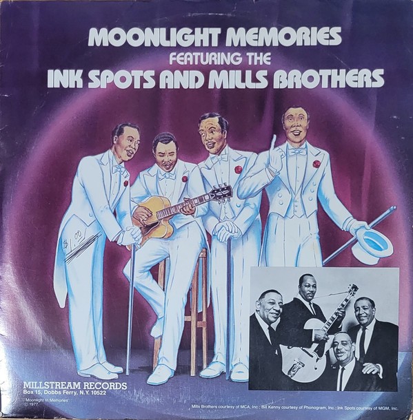 Various – Moonlight Memories Featuring The Ink Spots And Mills Brothers (2xLP) (