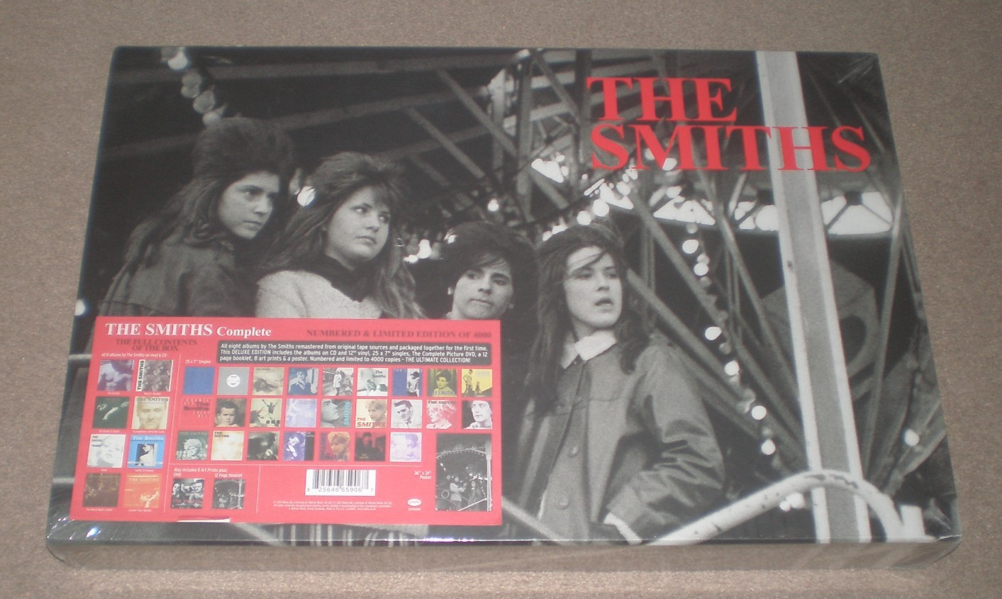 THE SMITHS COMPLETE Deluxe BOX SET CD LP 12″ 7″ Records & More Morrissey SEALED