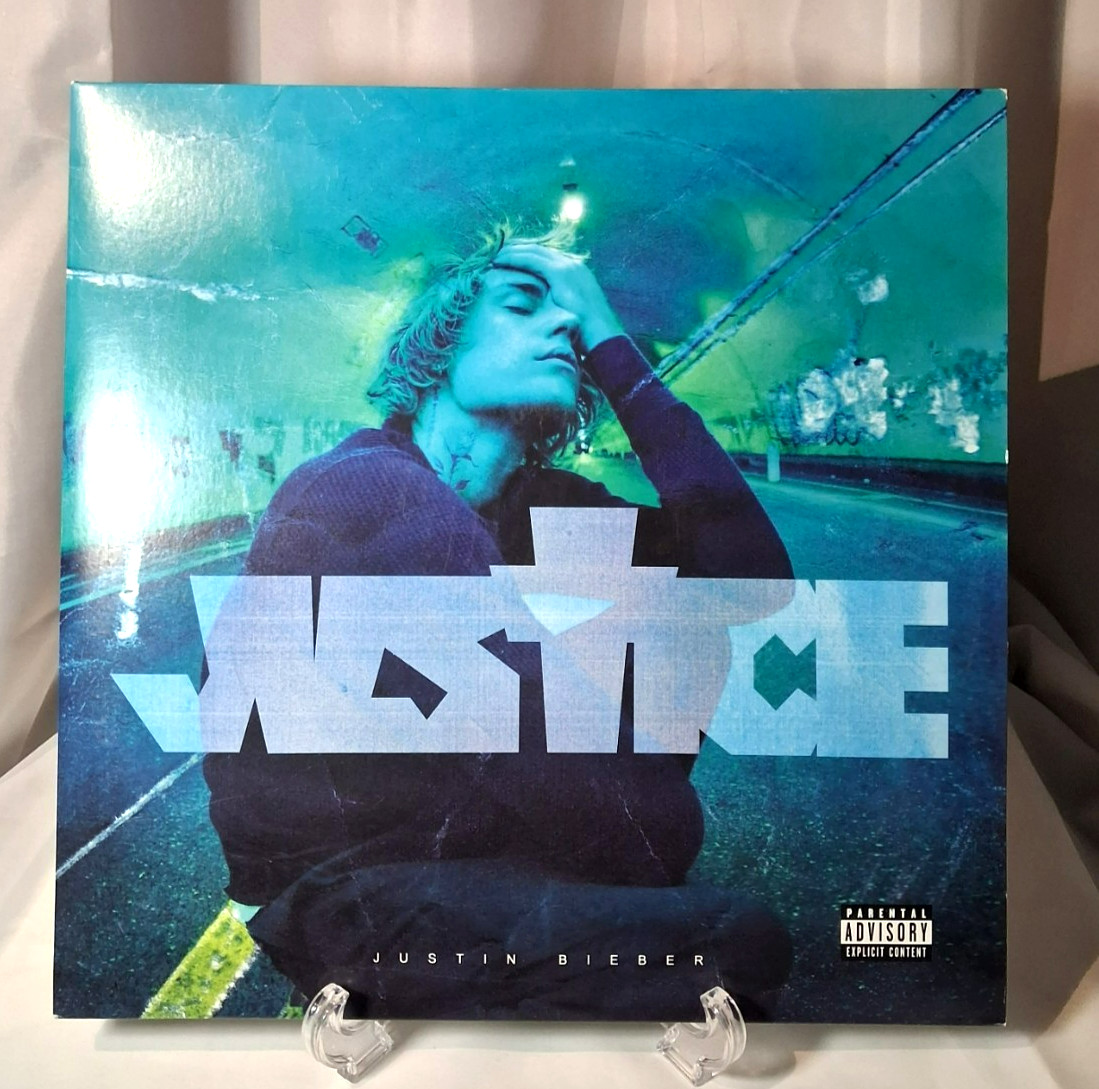 Walmart Edition Gold Vinyl Justin Bieber “Justice” 2LP Double Vinyl