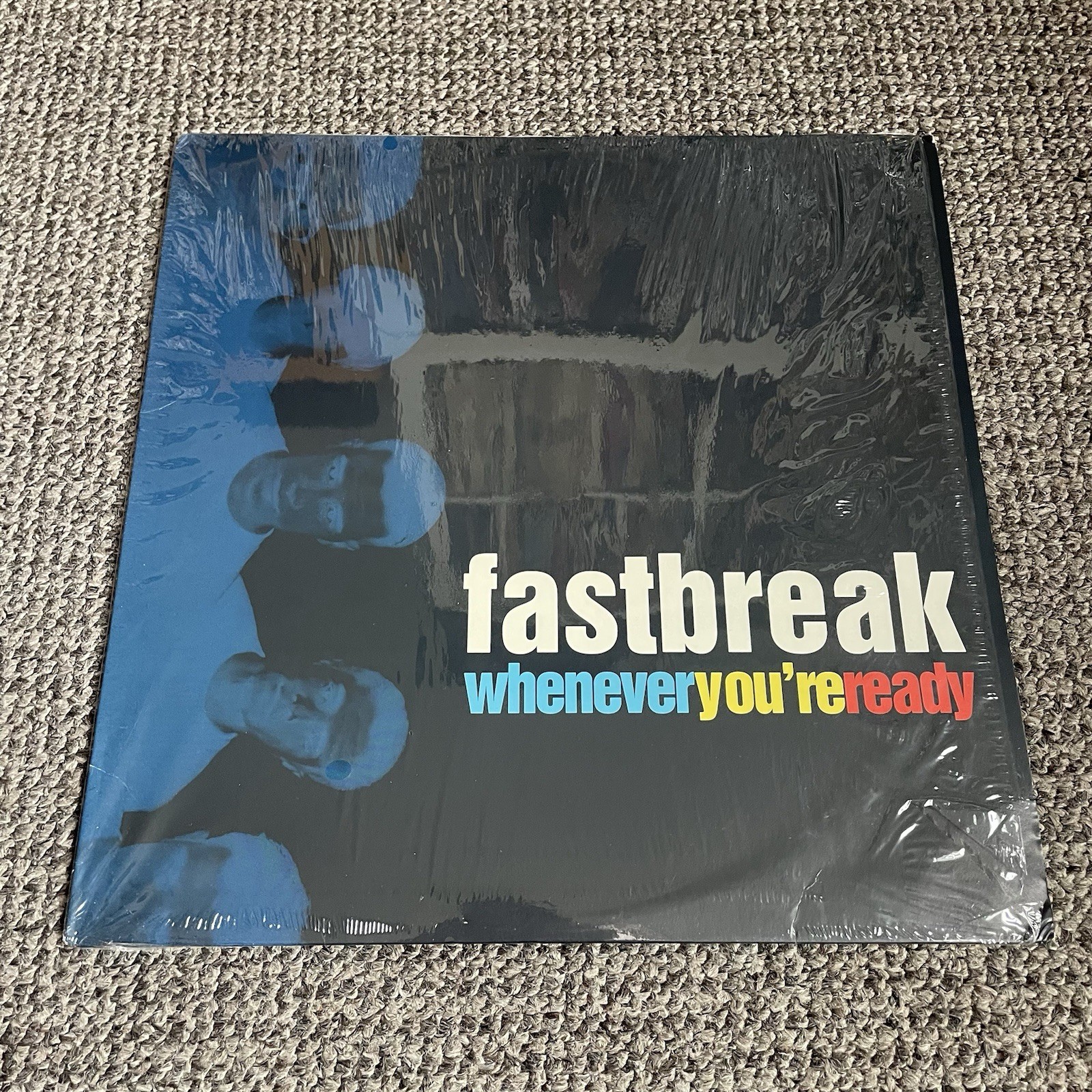 Fastbreak – Whenever You’re Ready Vinyl Record FIRST US Pressing BLACK 1999