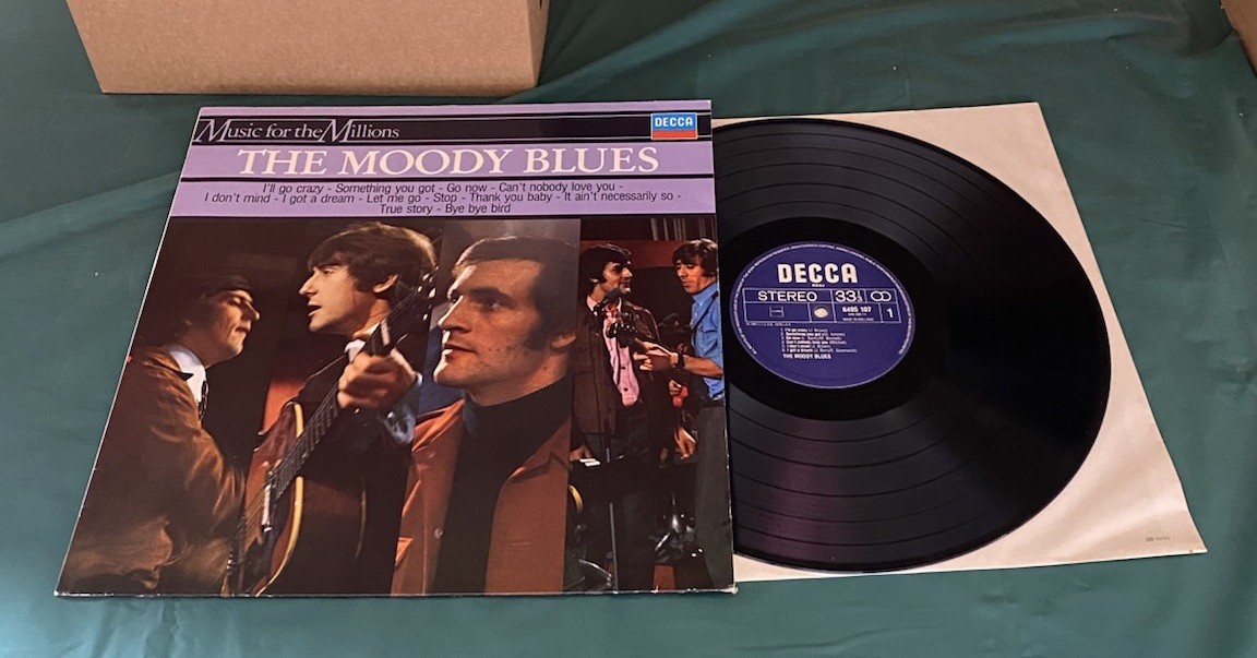 The Moody Blues – Self Titled Debut Album – 1982 Dutch Reissue 6495 107