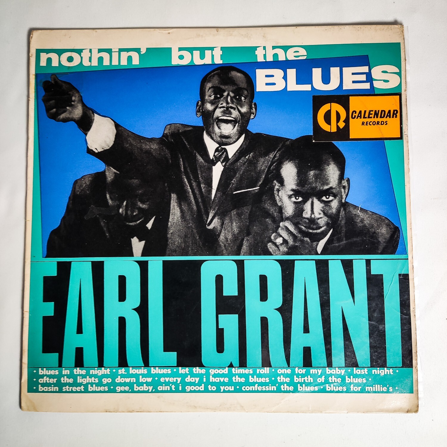 EARL GRANT – NOTHIN’ BUT THE BLUES – VINYL, LP, ALBUM | MONO BLUES AUS RELEASE