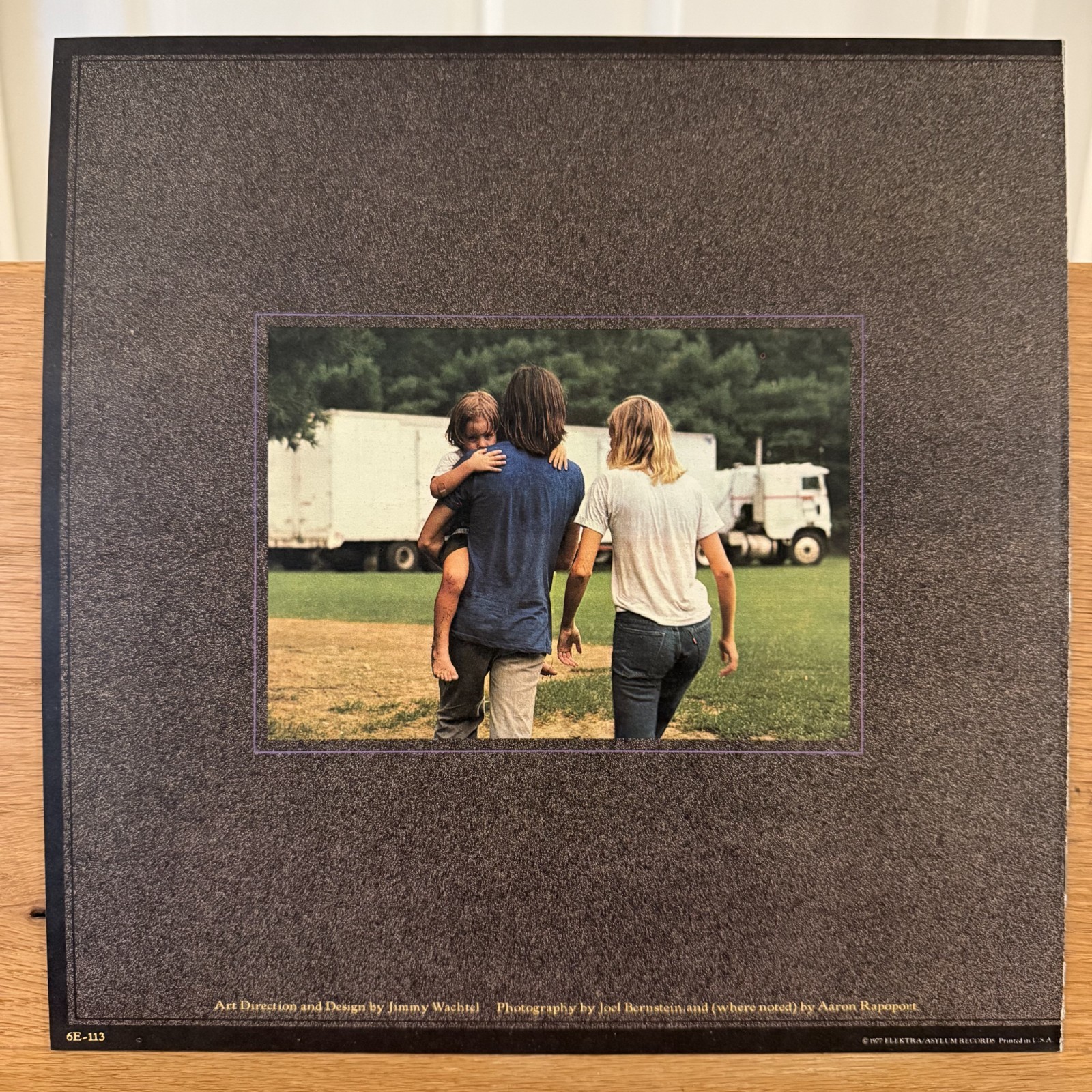Jackson Browne Running on Empty Vinyl LP Asylum 6E-113 VG+ 1st Pressing Load Out