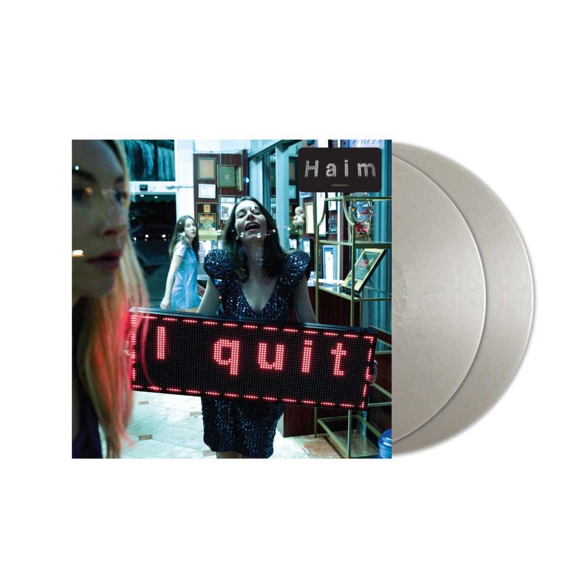 Haim – I Quit | Metallic Silver 2LP | w/ Color Insert Poster