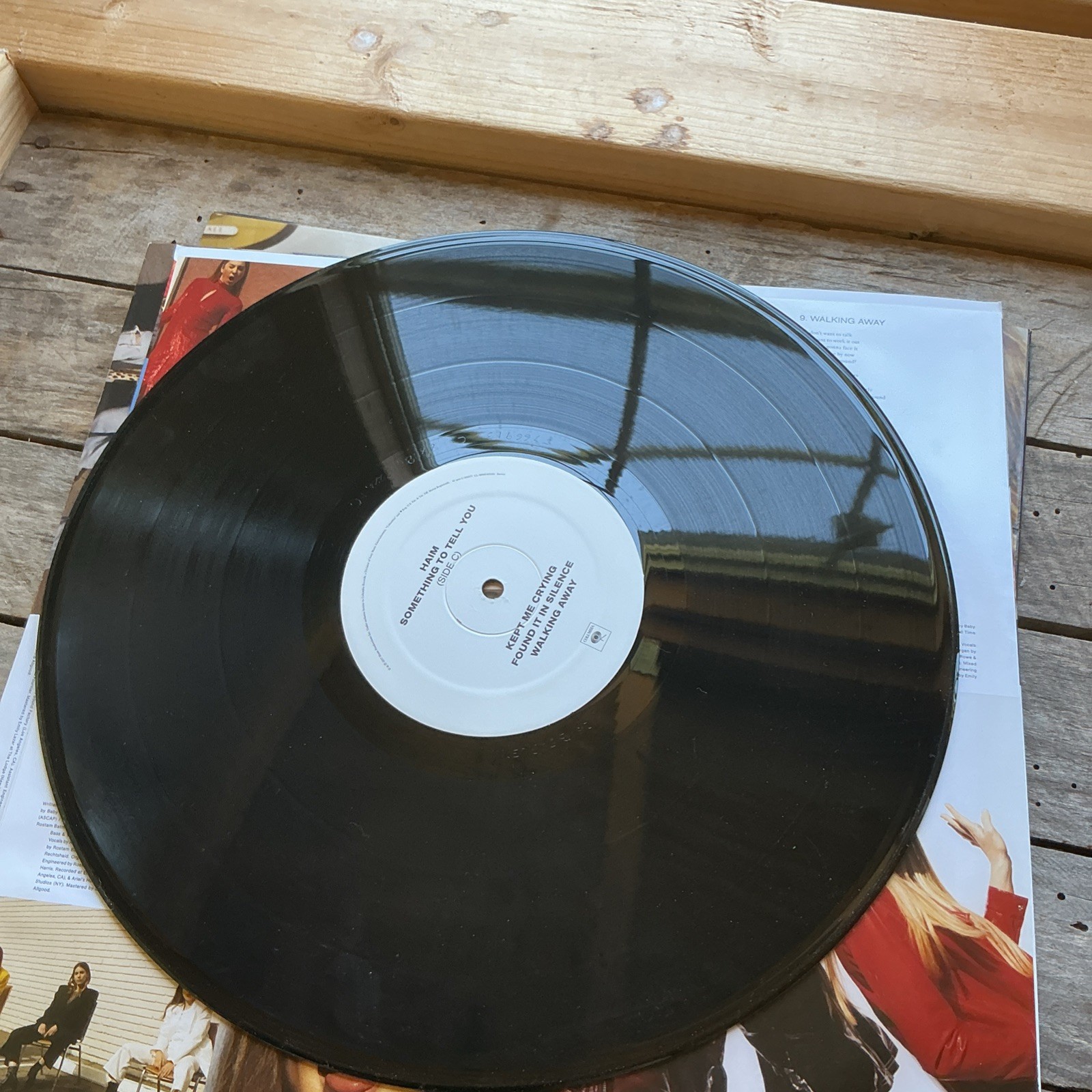 2017 HAIM Something To Tell You Vinyl 2 LP double record original sleeves